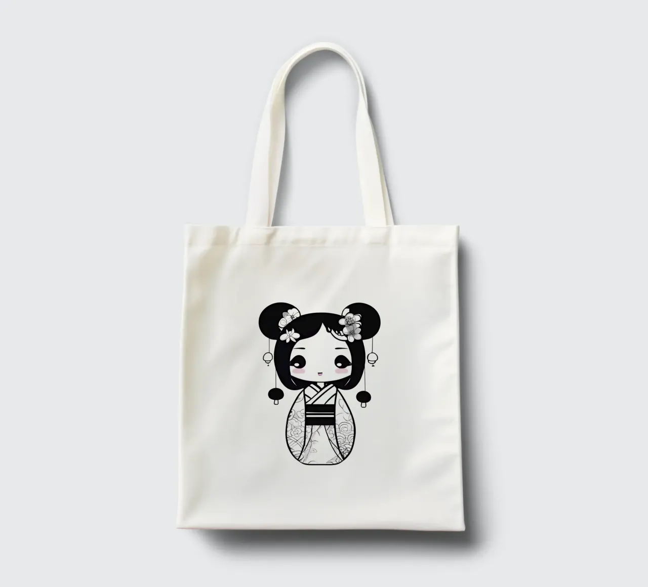 Piccola geisha 5 borsa in juta da Rezh creations
