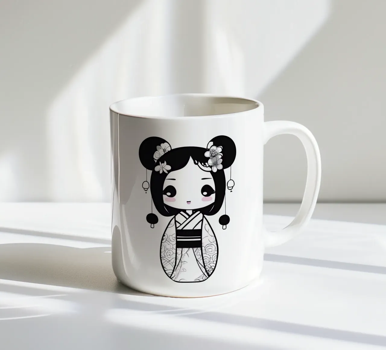 Piccola geisha 5 tazza in ceramica da Rezh creations
