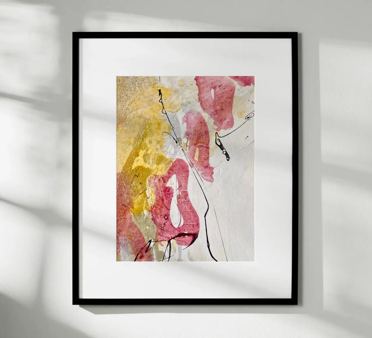 Astratto con rosa I poster da kirstenschankweiler