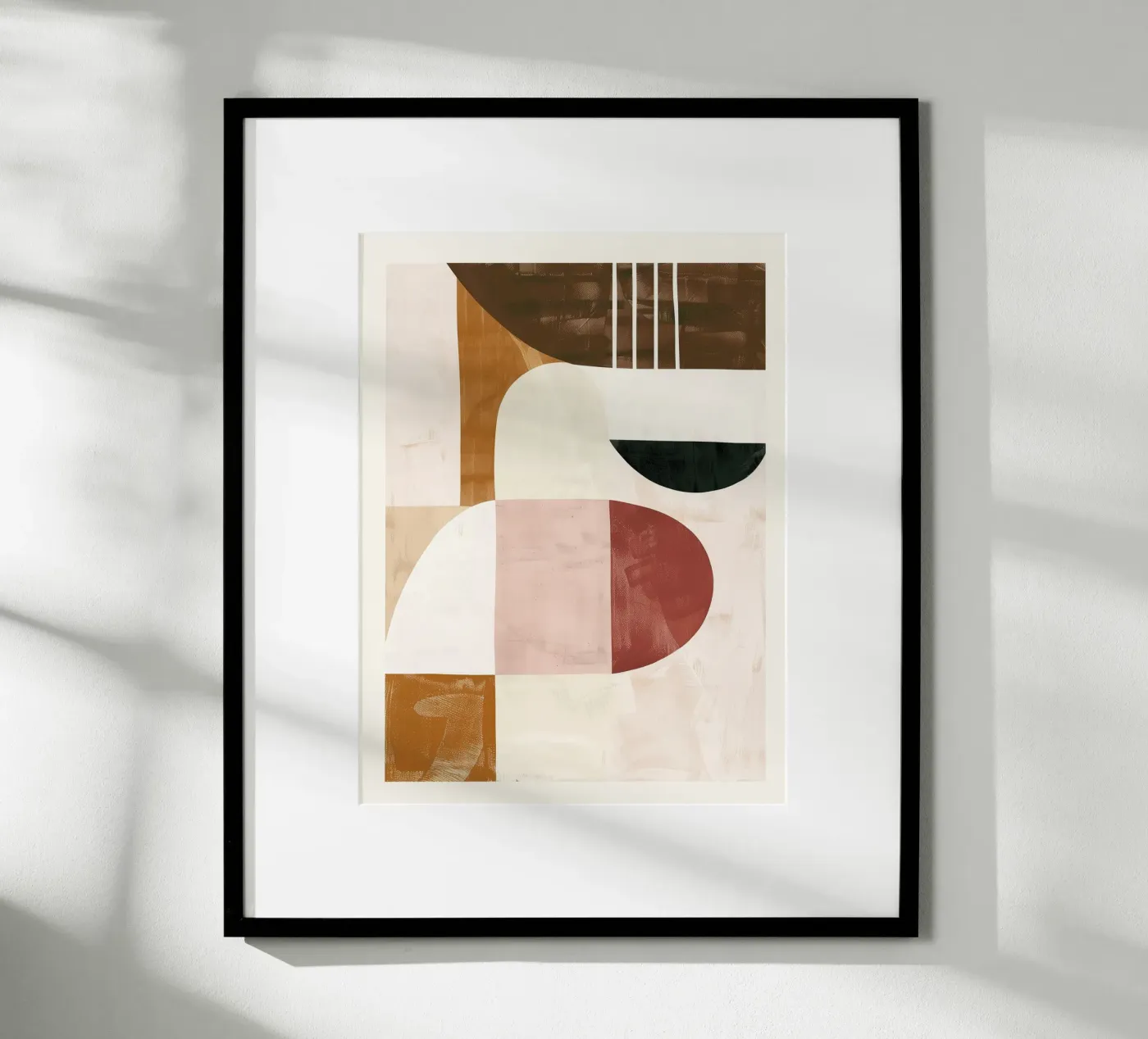 Soft Neutral Colorblock poster da Verse
