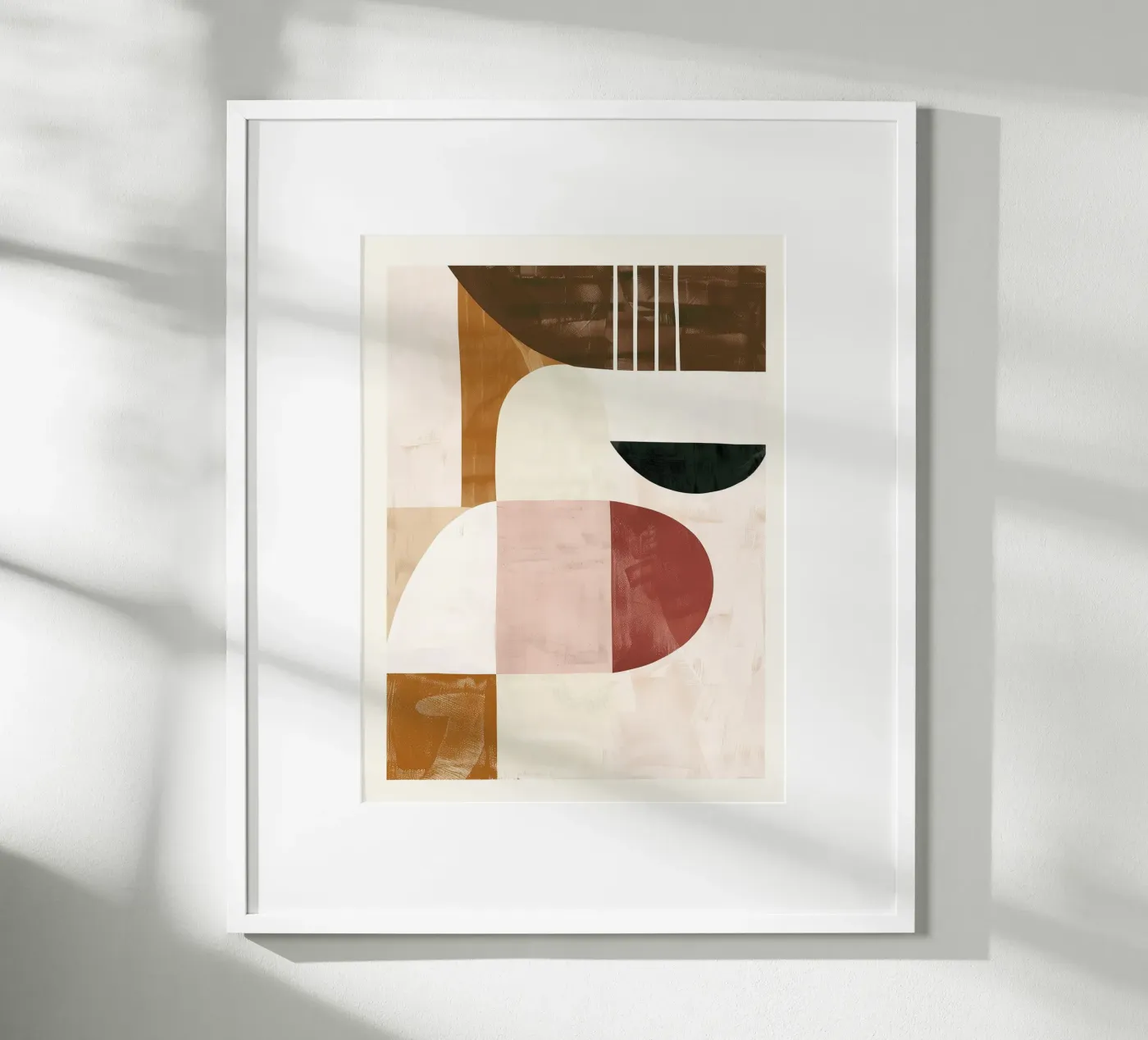 Soft Neutral Colorblock poster da Verse
