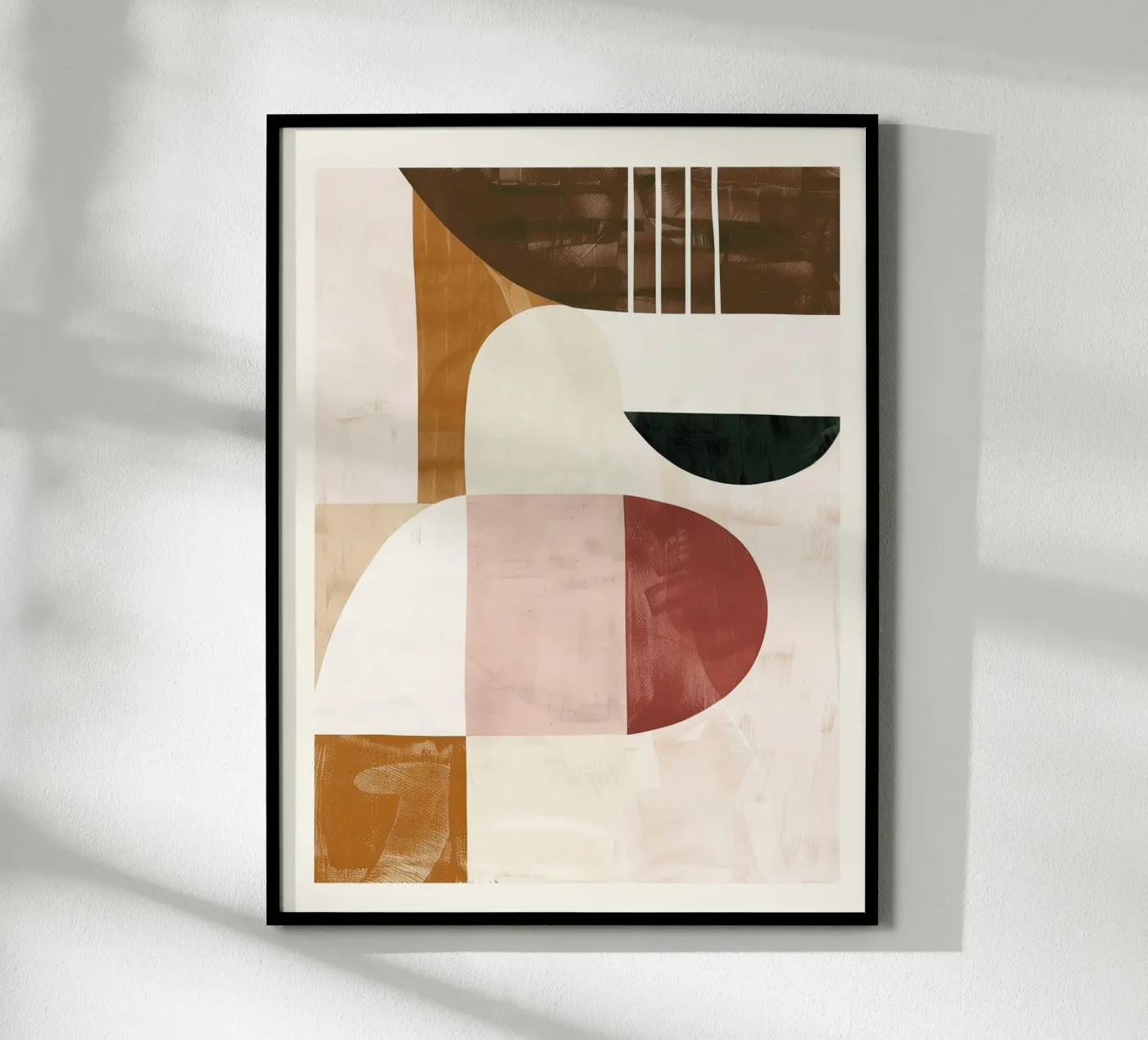 Soft Neutral Colorblock poster da Verse