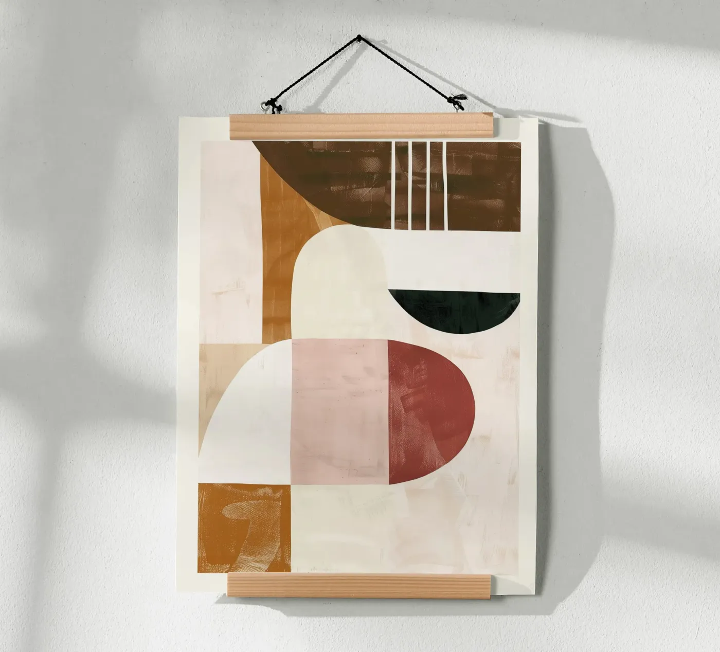 Soft Neutral Colorblock poster da Verse