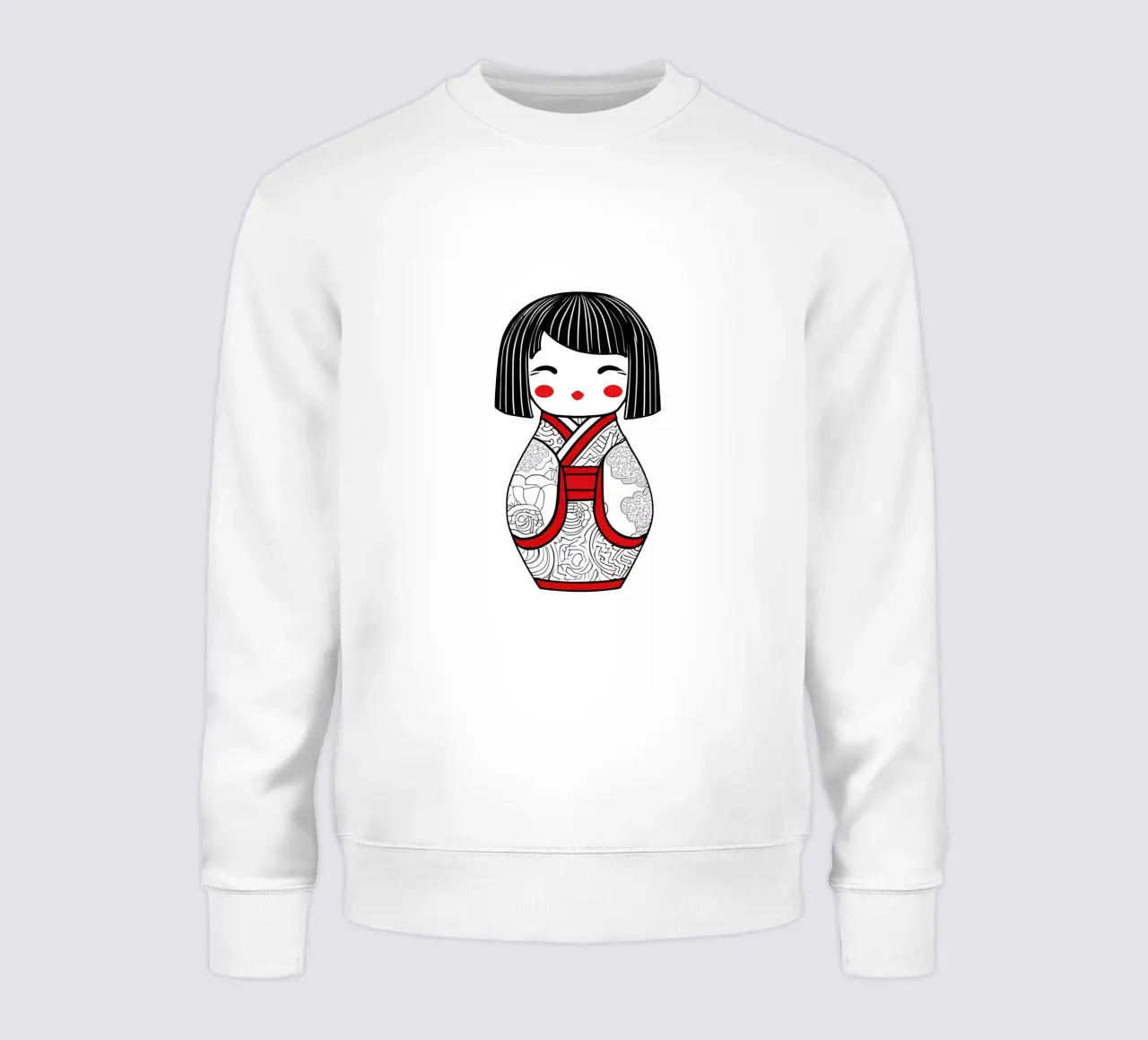 Piccola geisha 6 felpa da Rezh creations