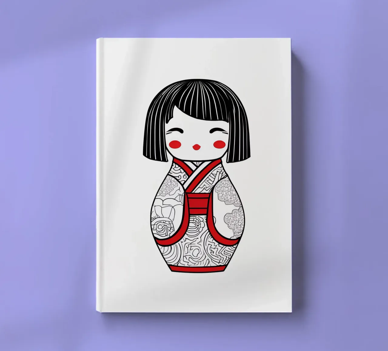 Little Geisha 6 notebook by Rezh creations