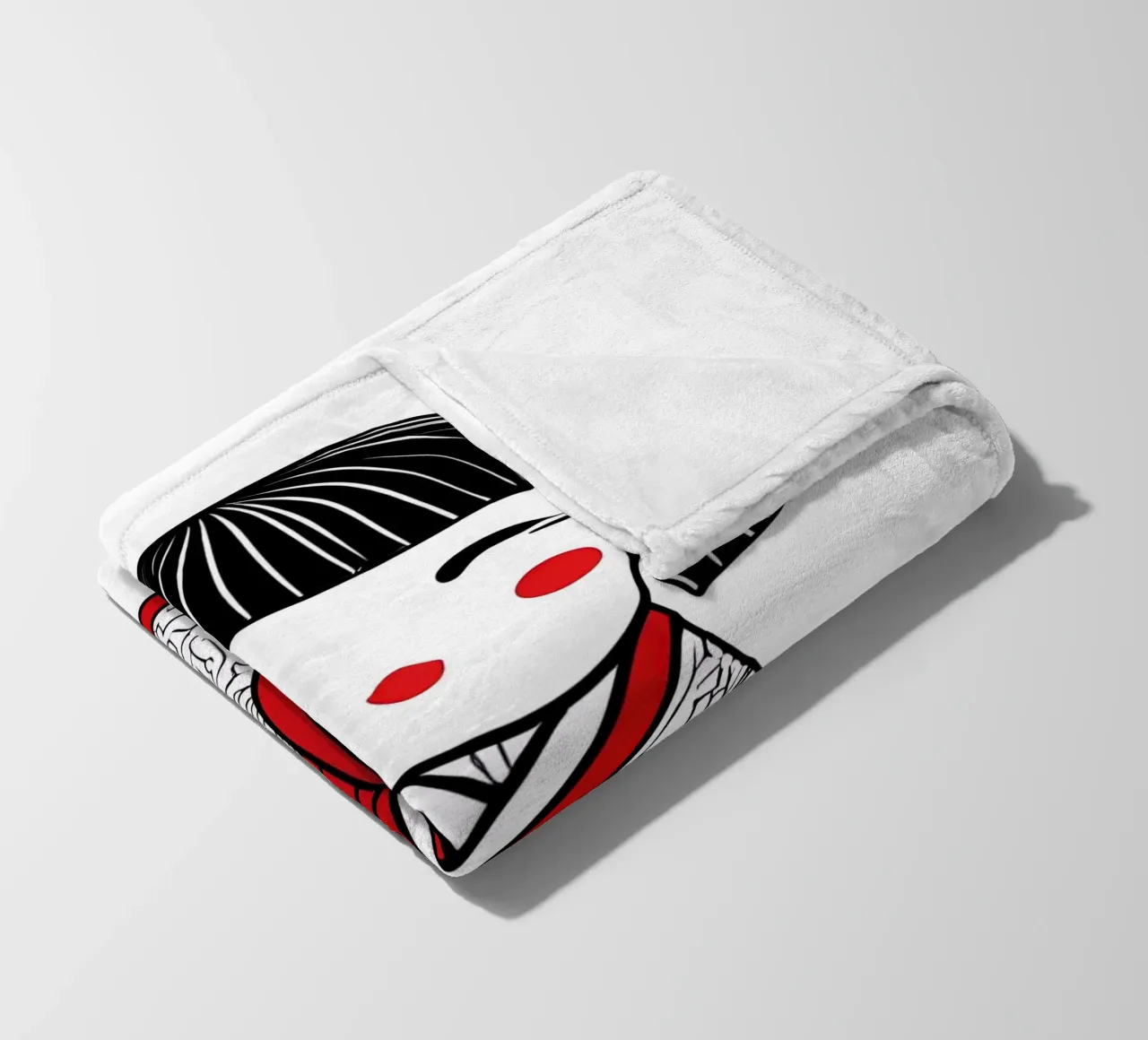 Piccola geisha 6 coperta in pile da Rezh creations