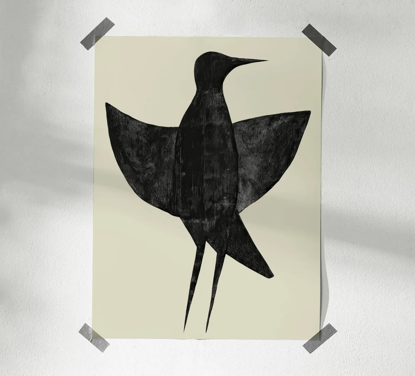 Minimal Bird poster da ThingDesign
