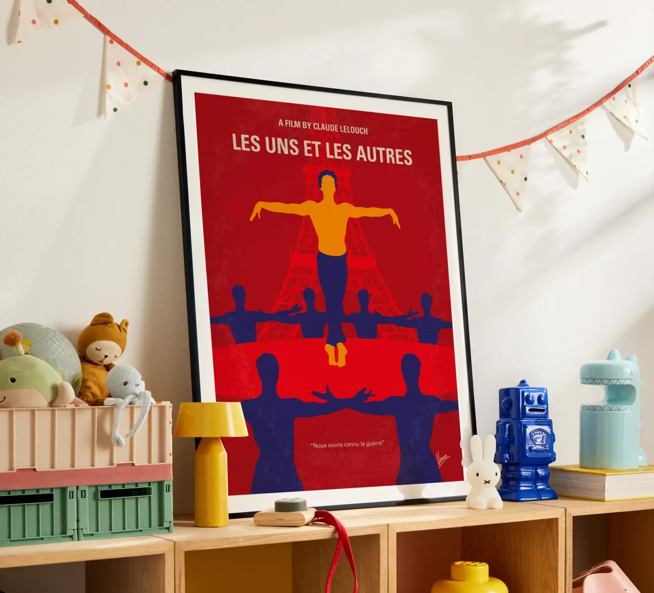 No771 My Les Uns et les Autres minimal movie poster poster da Chungkong