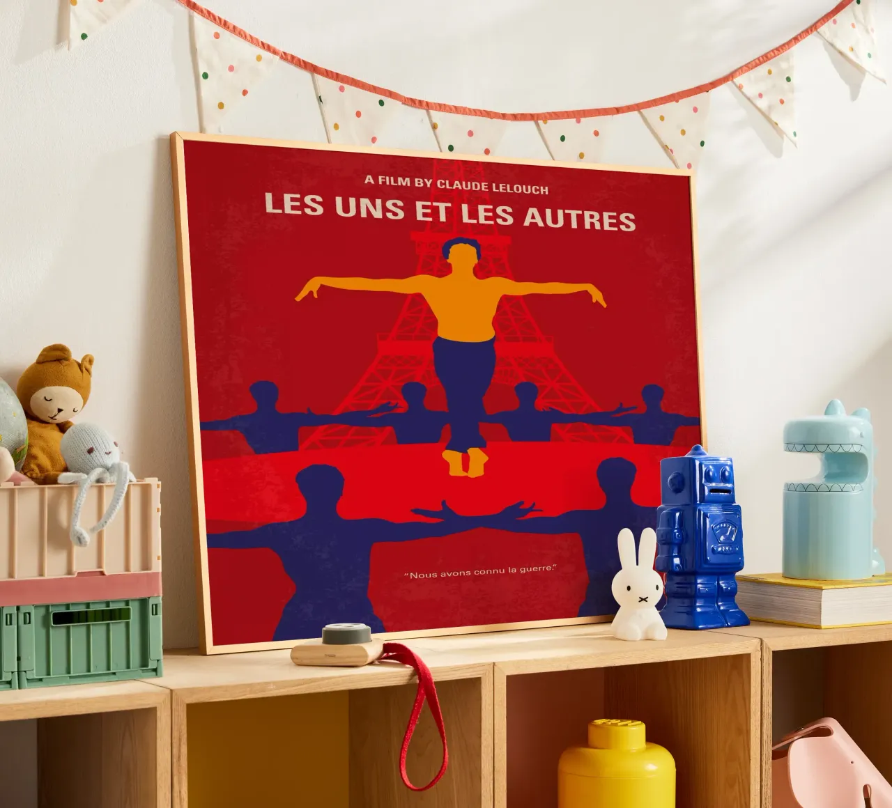 No771 My Les Uns et les Autres minimal movie poster poster da Chungkong