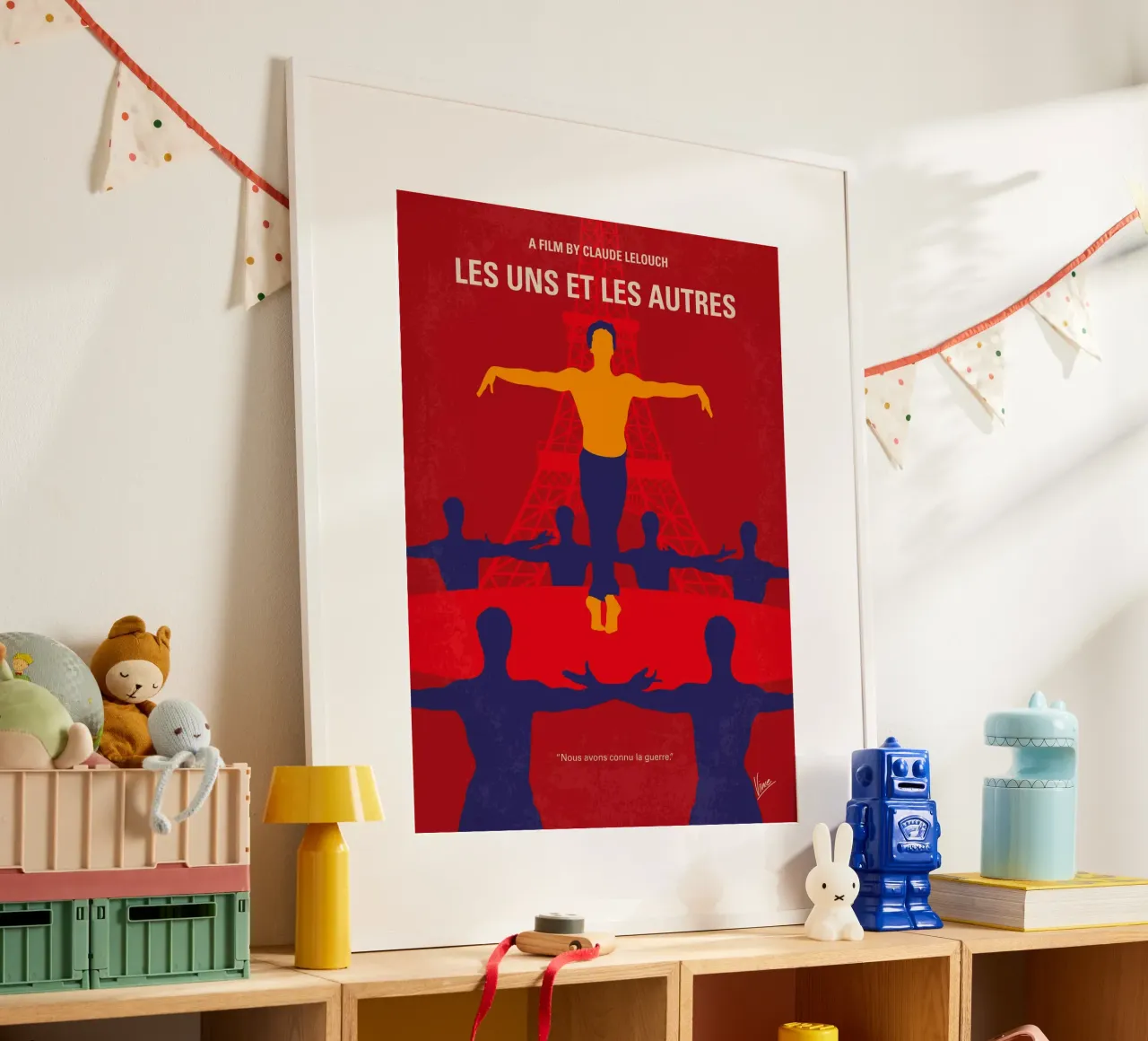 No771 My Les Uns et les Autres minimal movie poster poster da Chungkong