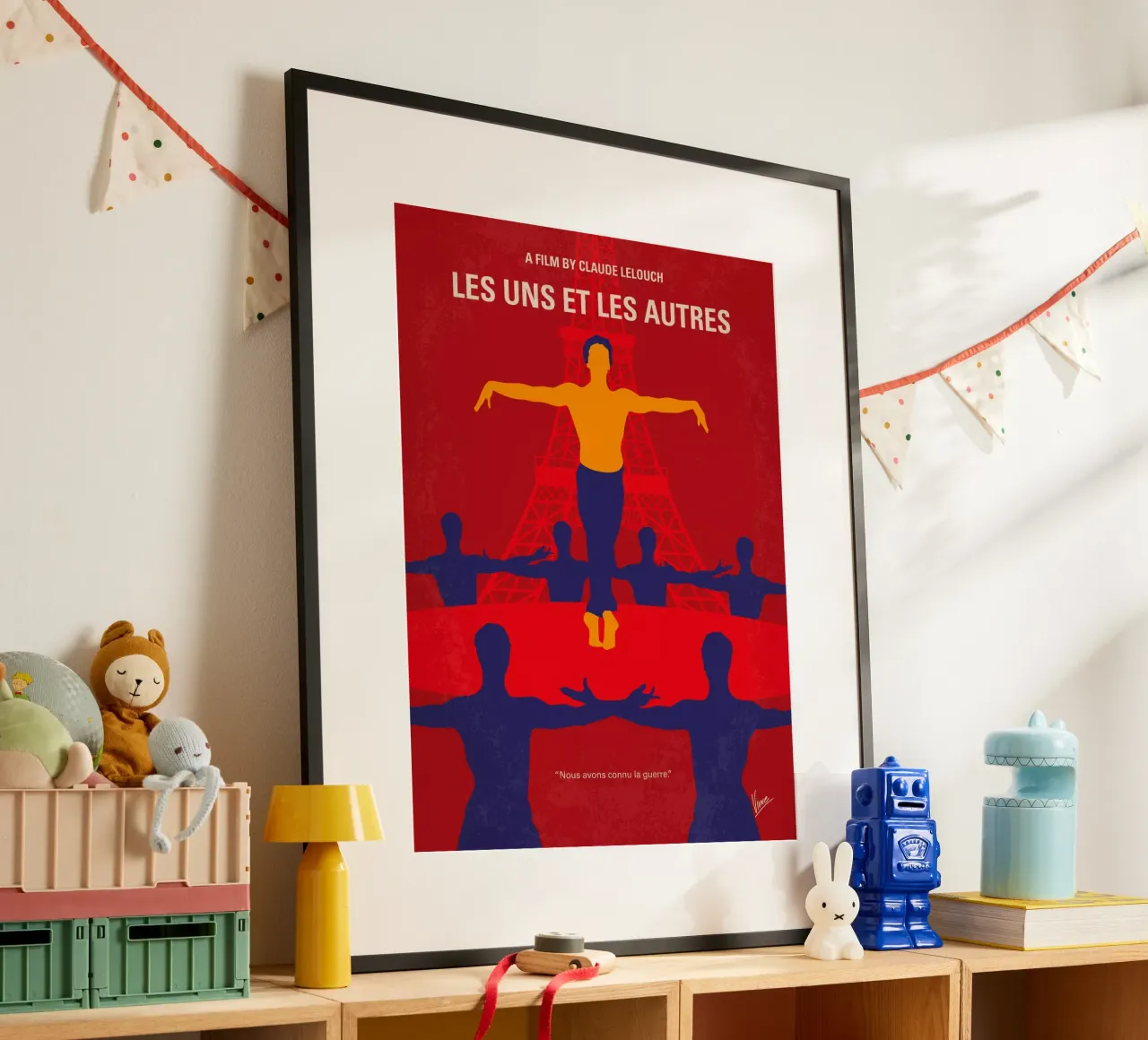 No771 My Les Uns et les Autres minimal movie poster poster da Chungkong