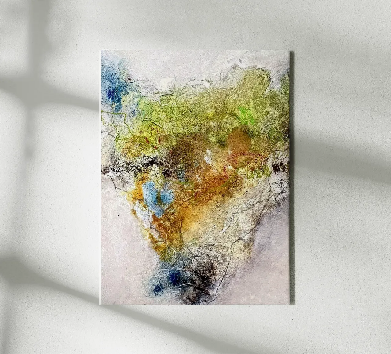 Out in the green I canvas with Floater frame by kirstenschankweiler