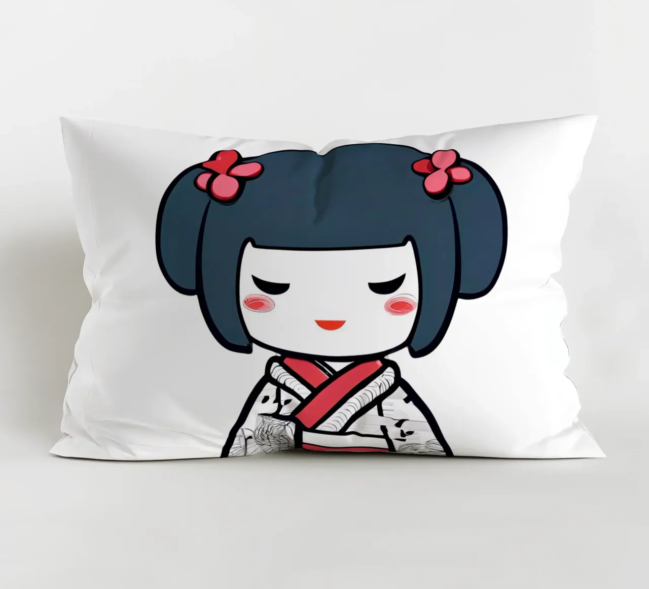 Piccola geisha 8 cuscino da Rezh creations