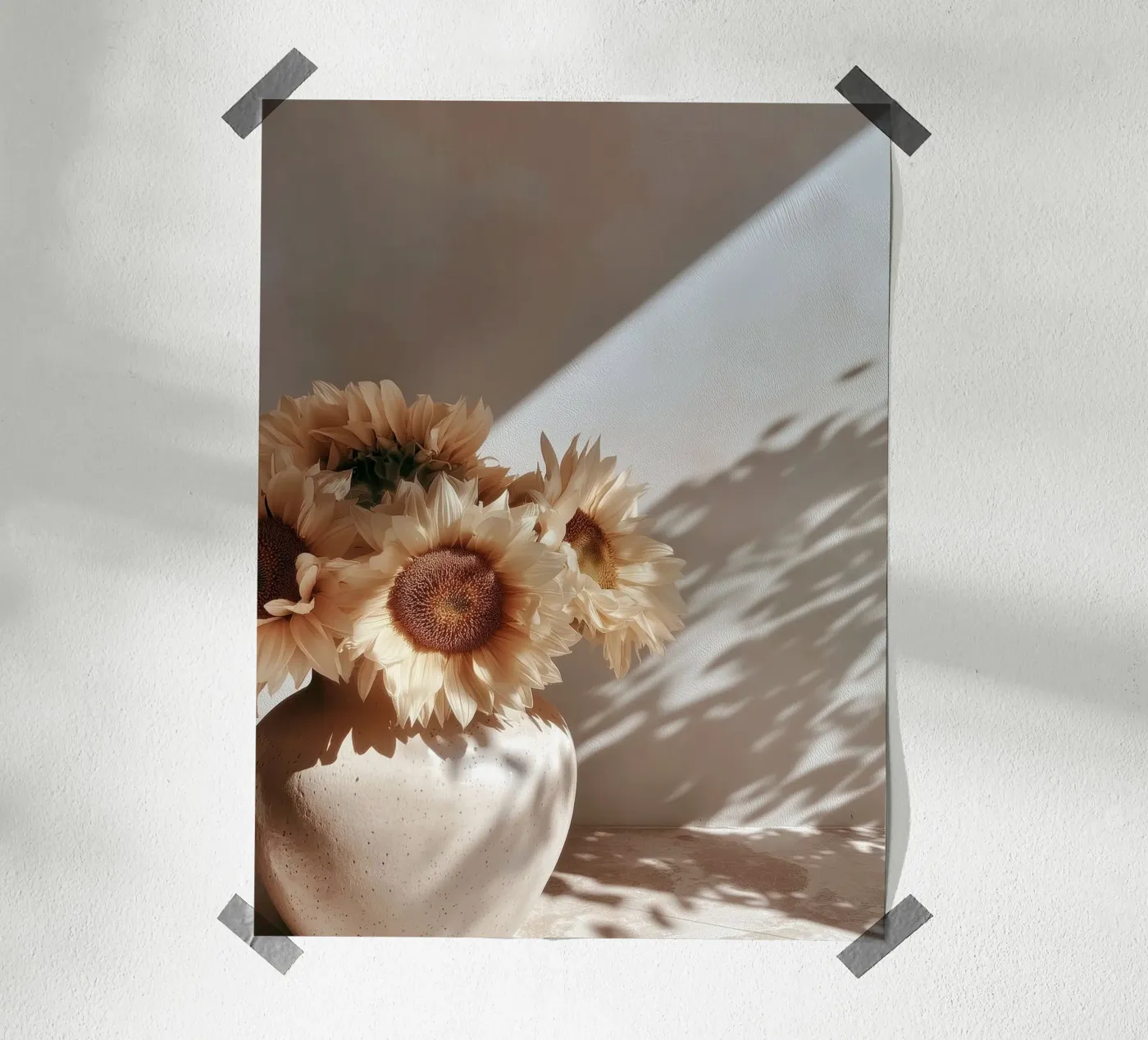Sunlit Sunflowers poster da story engage
