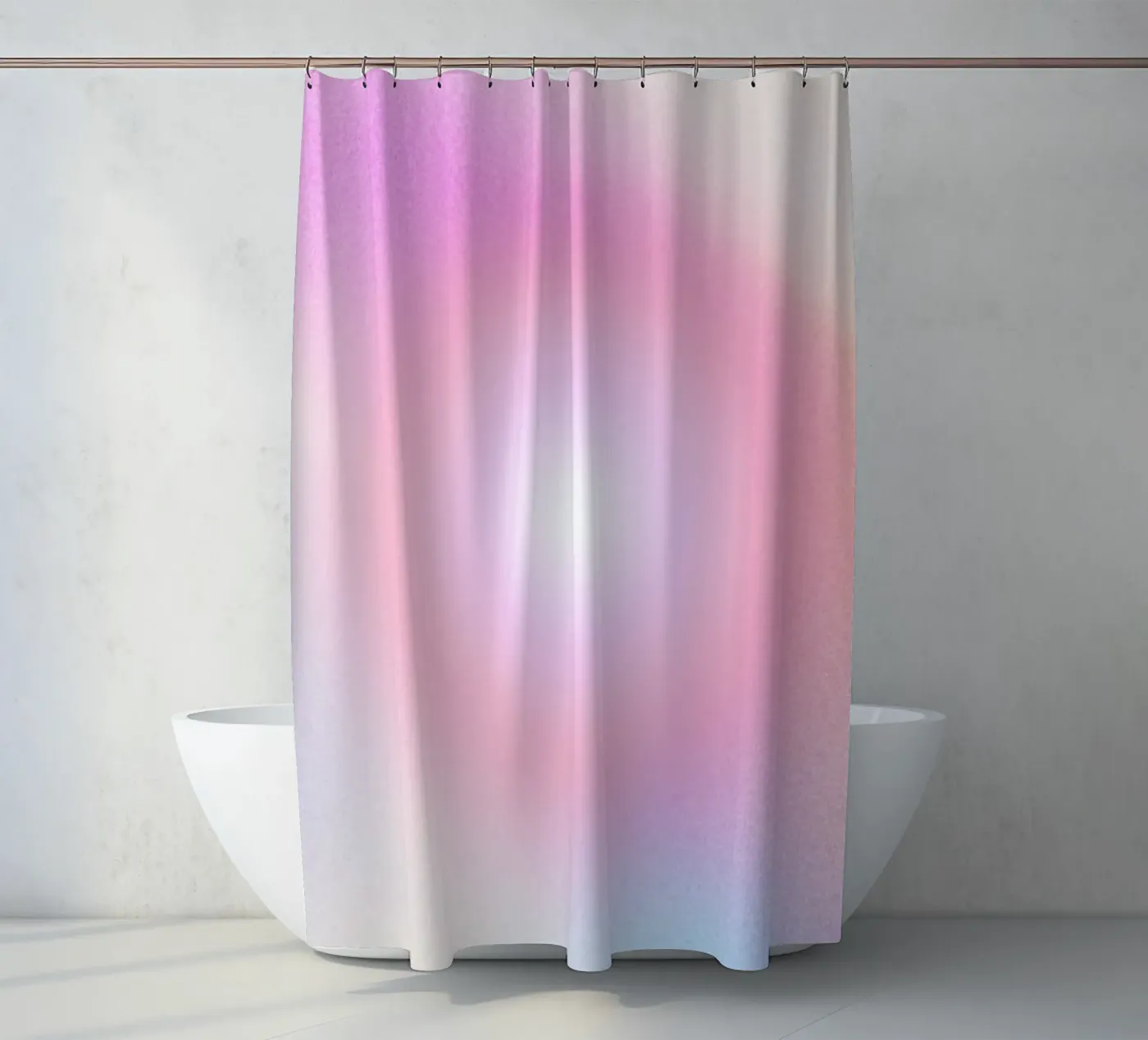 Soft gradient Duschvorhang von Happypatterns