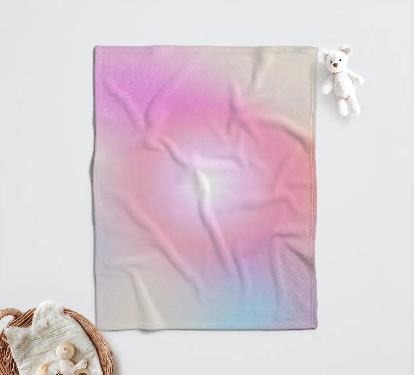 Soft gradient Fleecedecke von Happypatterns