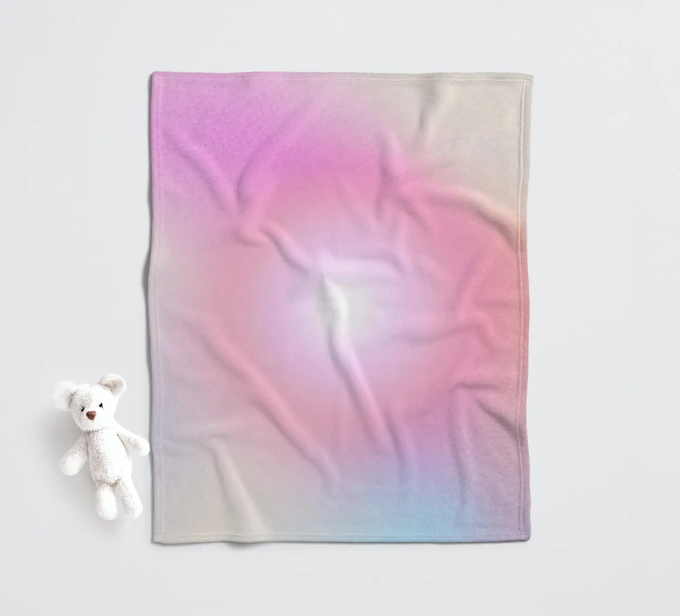 Soft gradient Fleecedecke von Happypatterns