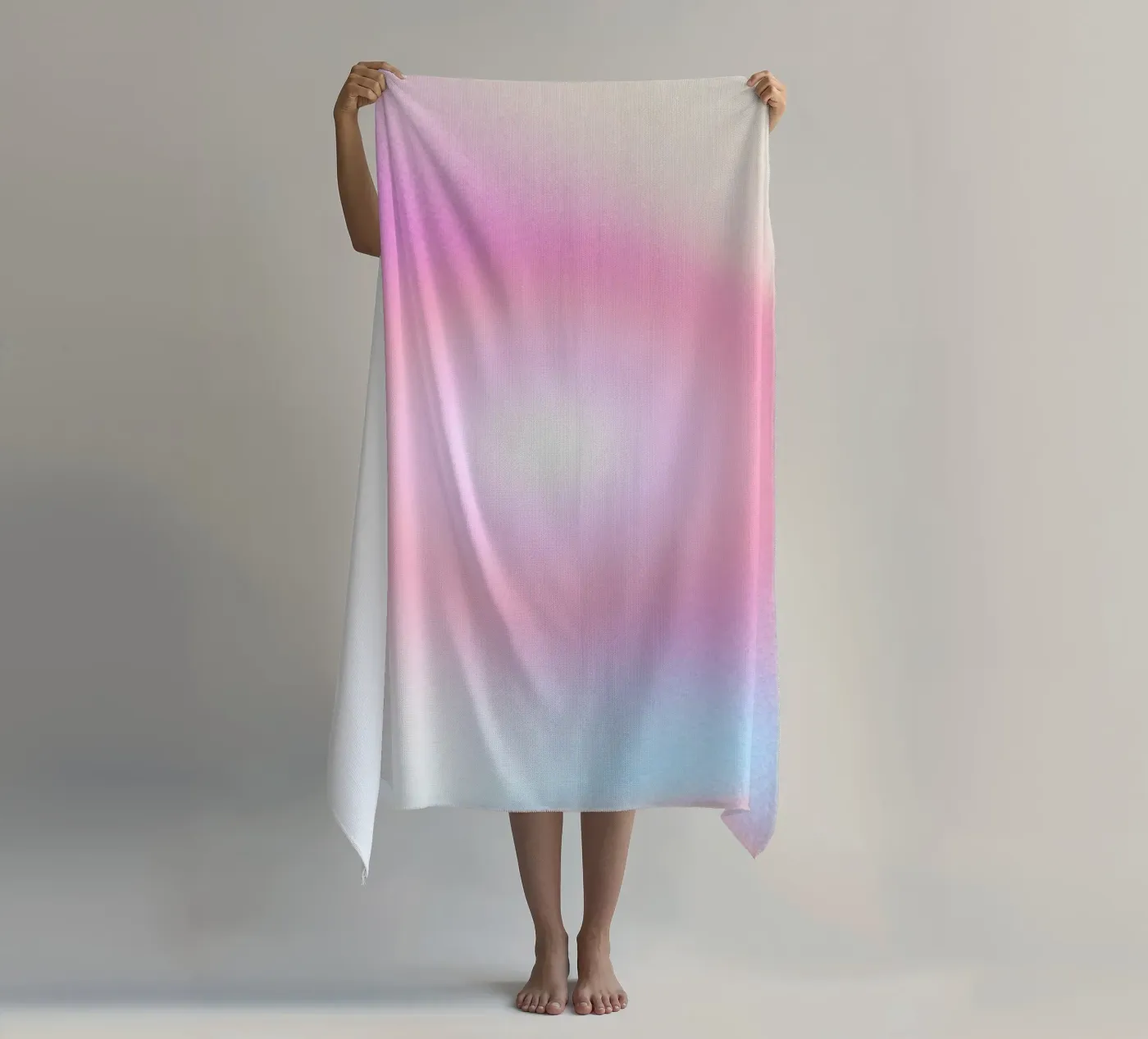 Soft gradient strandhanddoek van Happypatterns