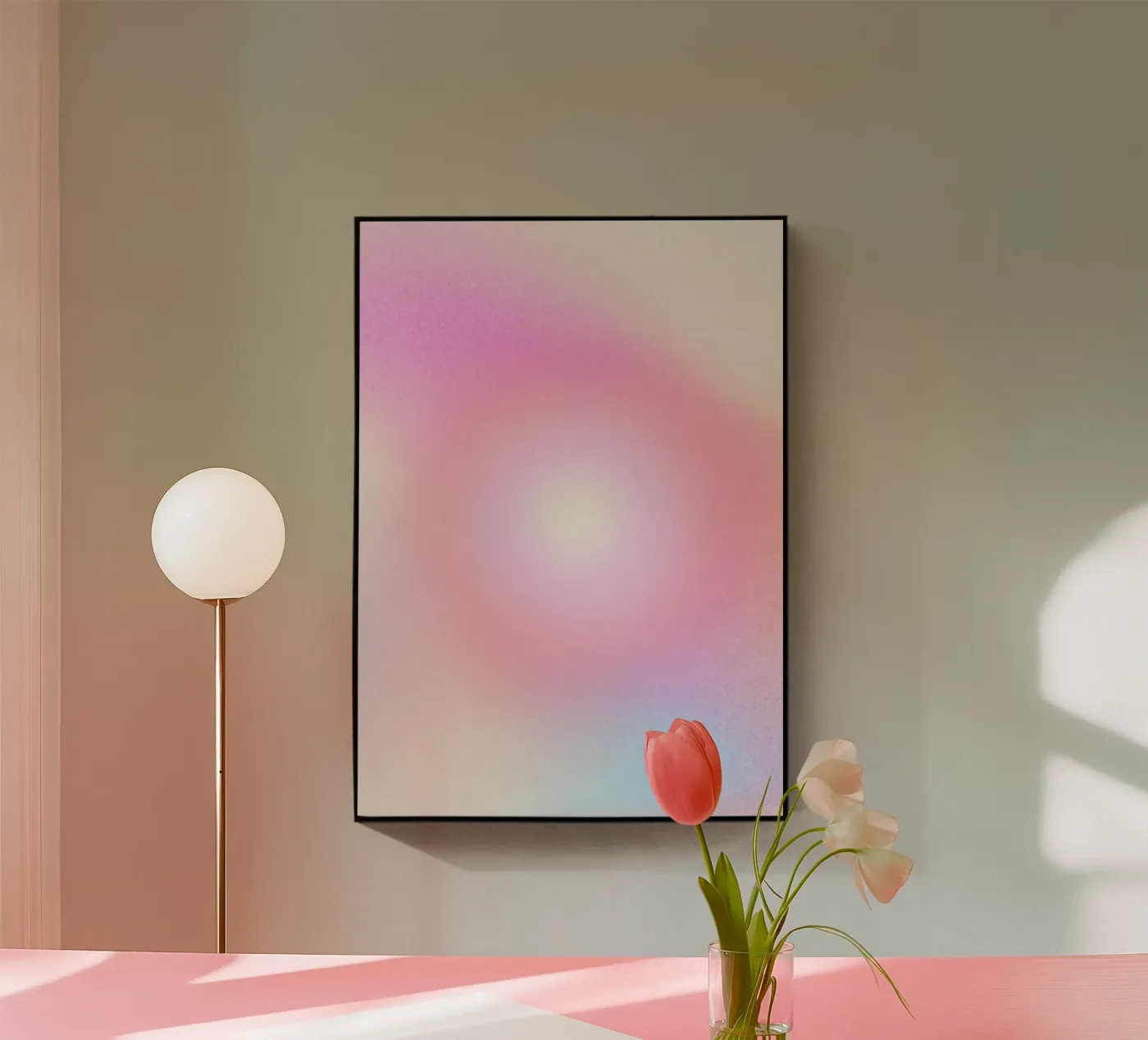 Soft gradient plexiglass da Happypatterns
