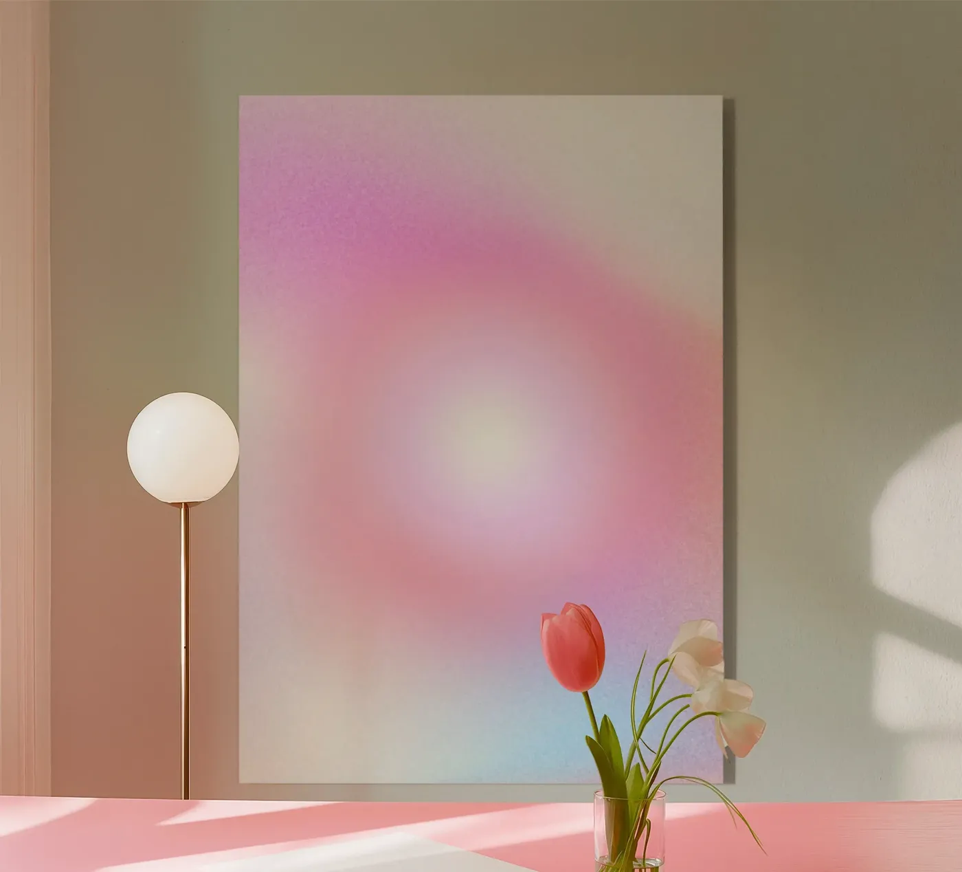 Soft gradient plexiglass da Happypatterns
