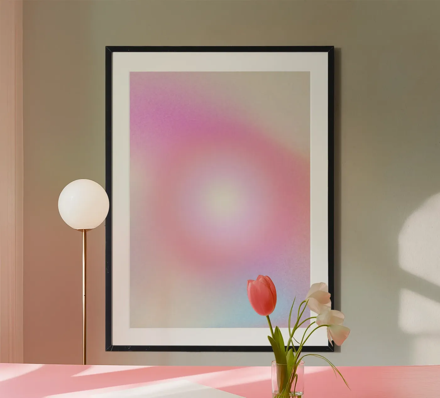 Soft gradient Poster von Happypatterns