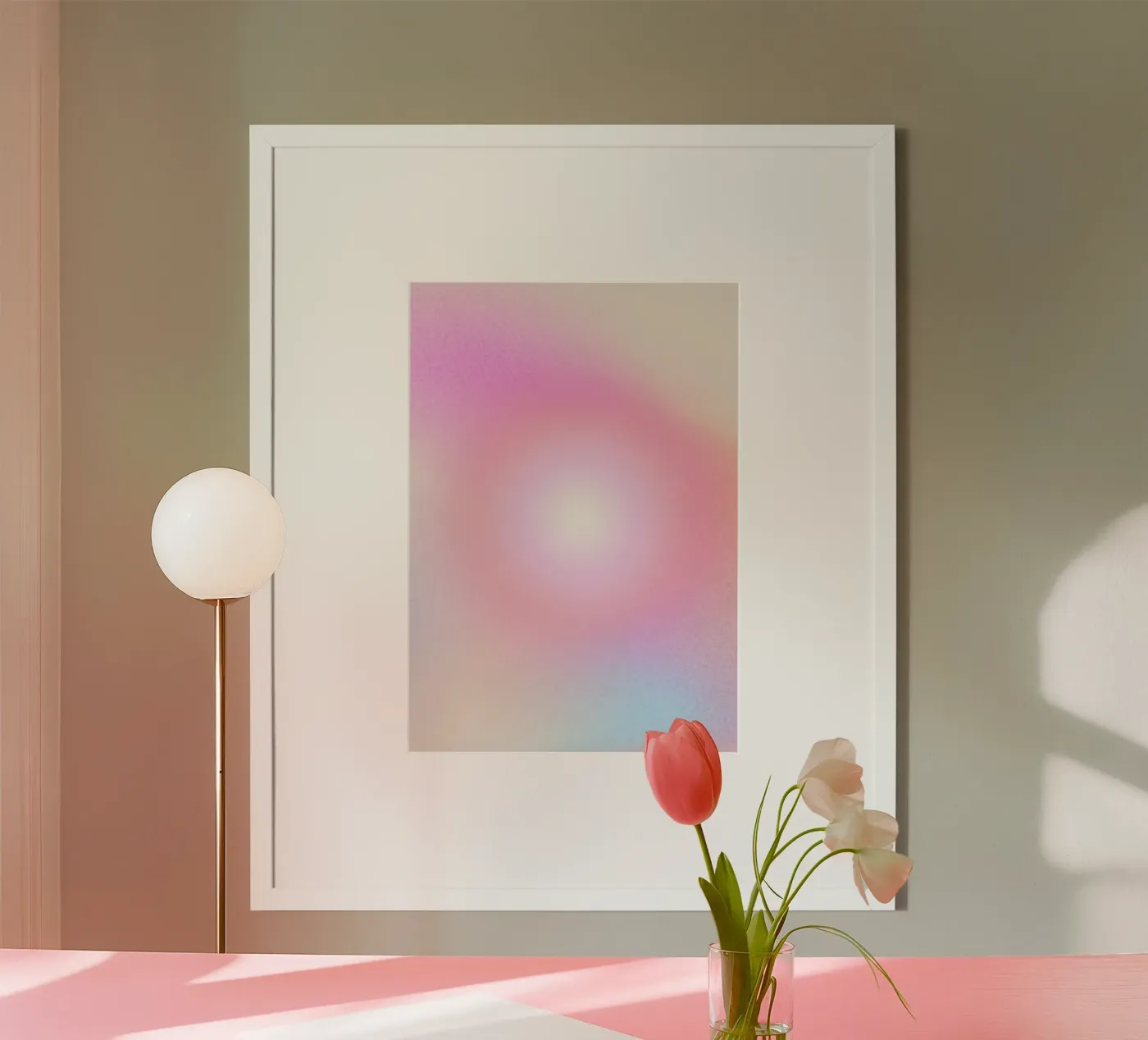 Soft gradient Poster von Happypatterns