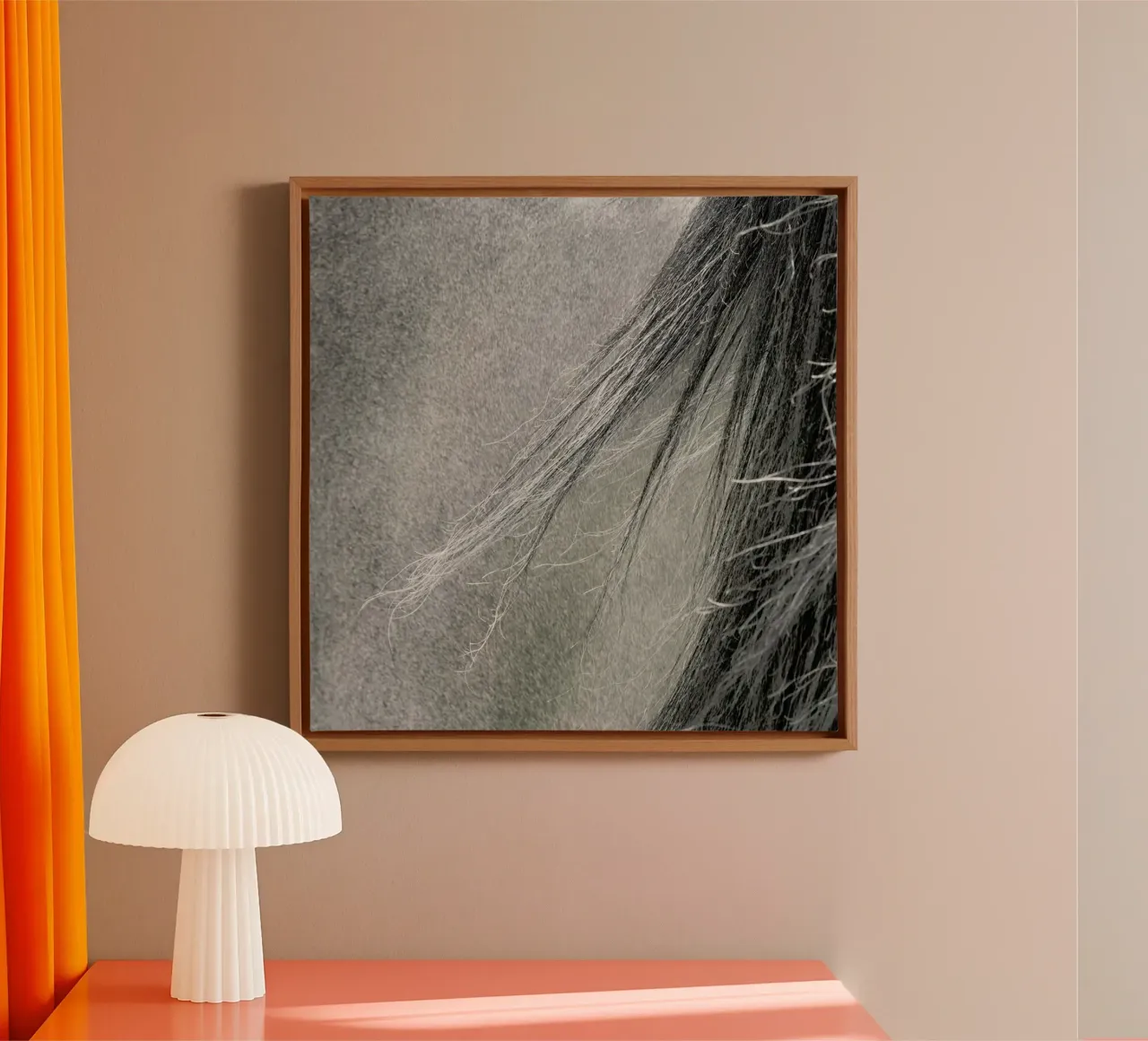Summer Breeze - Piet Flour tela con Cornice a cassetta da Pictufy