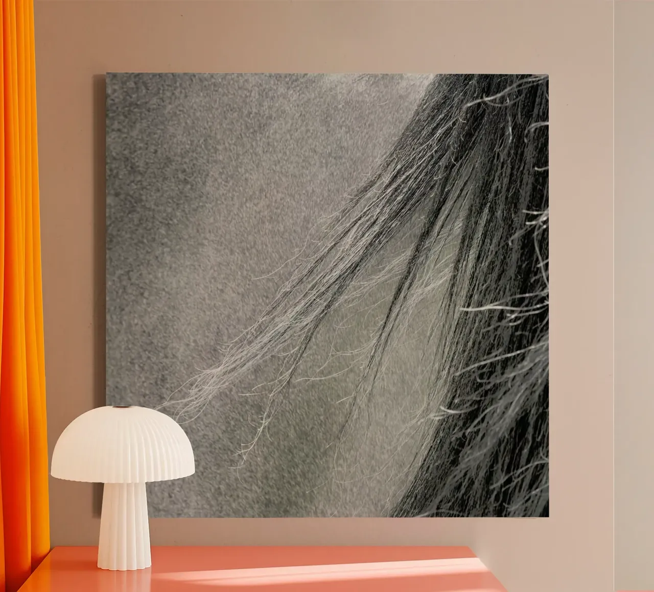 Summer Breeze - Piet Flour tela con Cornice a cassetta da Pictufy