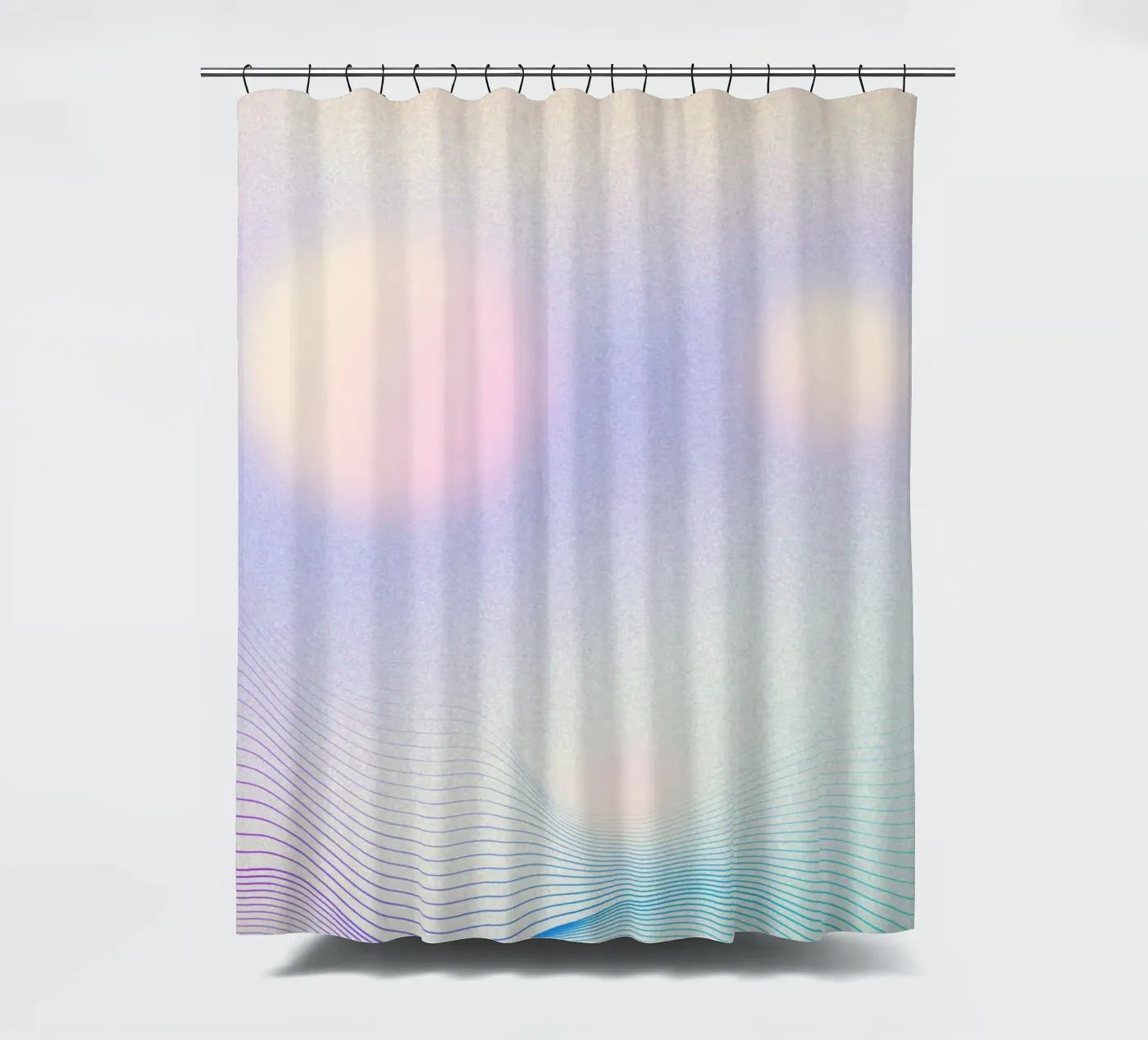 Fantasy gradient Duschvorhang von Happypatterns