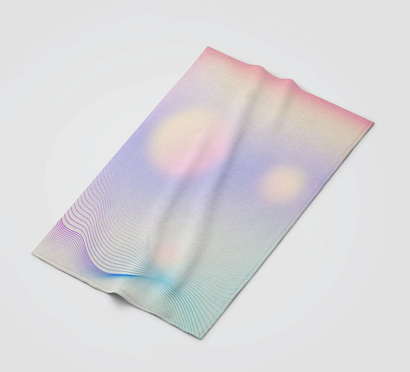 Fantasy gradient Fleecedecke von Happypatterns
