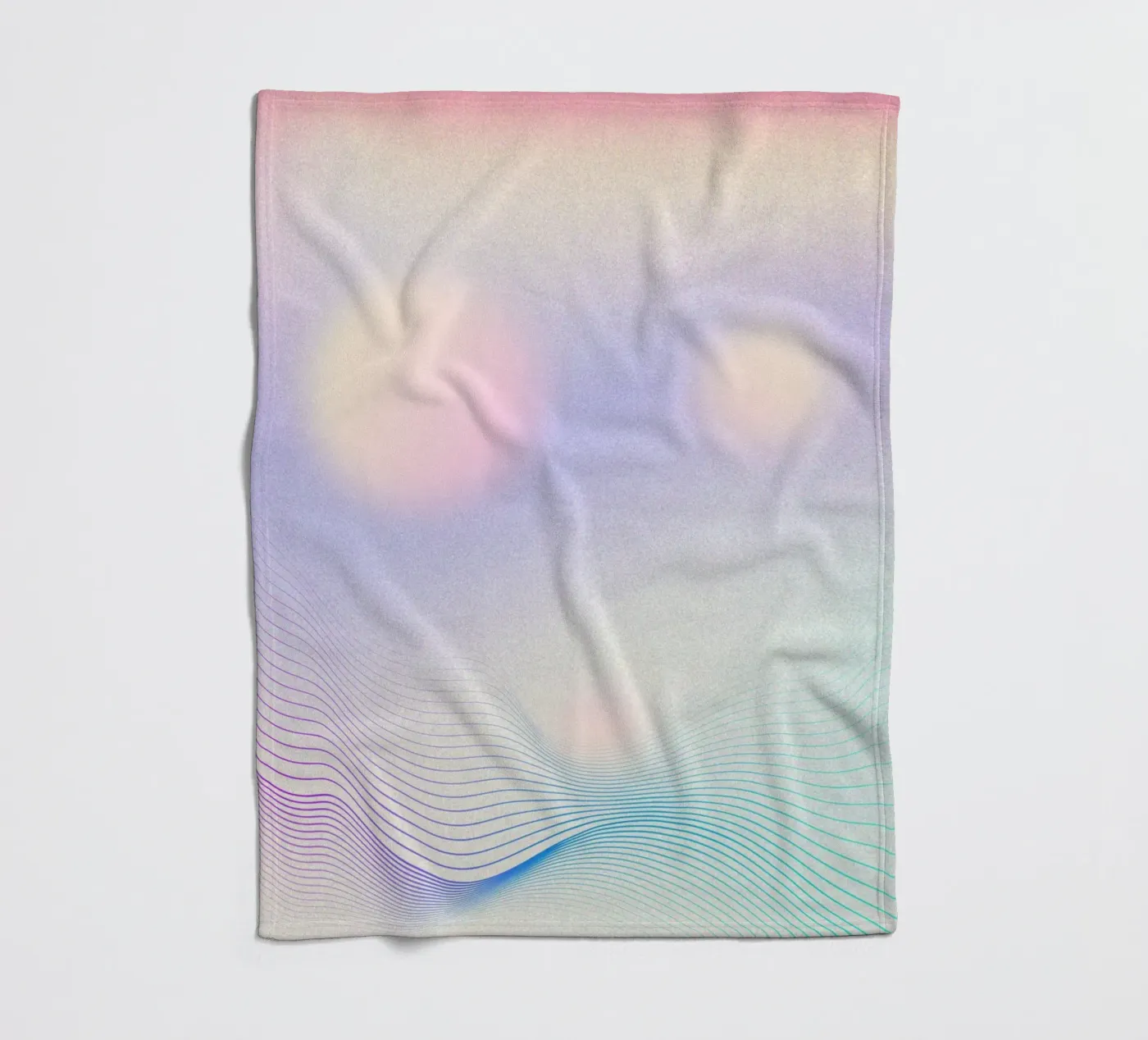 Fantasy gradient Fleecedecke von Happypatterns