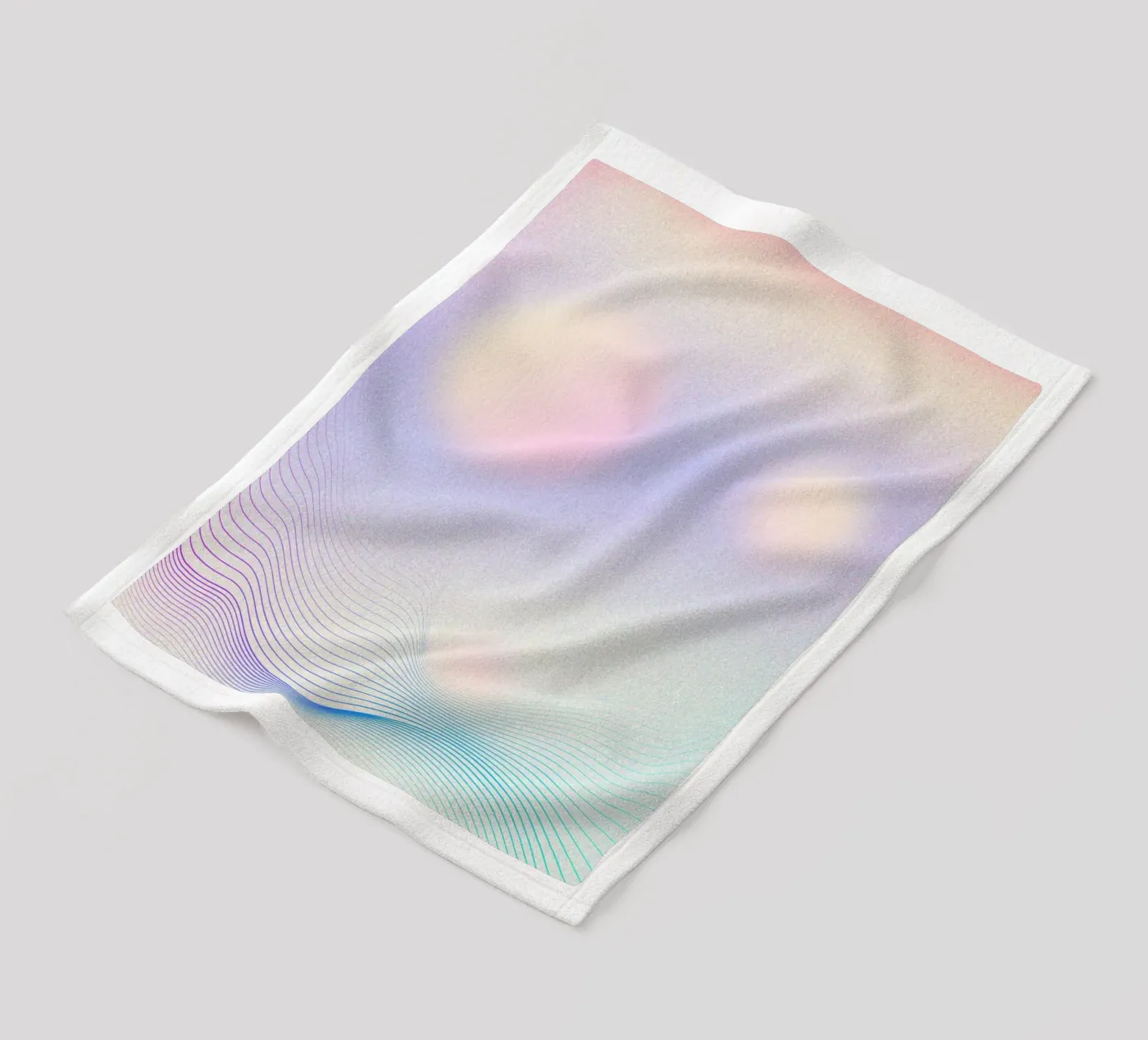Fantasy gradient Fleecedecke von Happypatterns