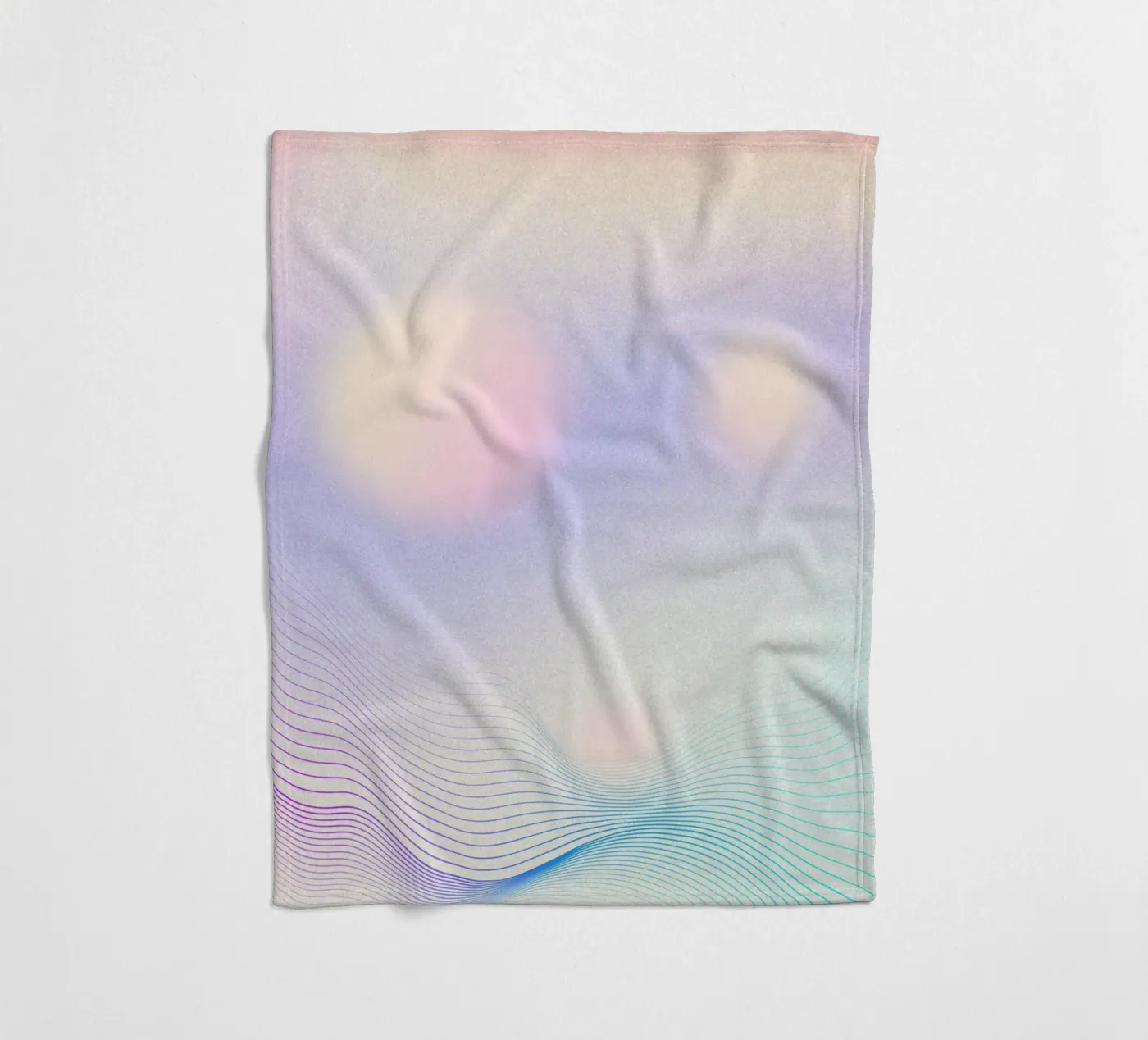 Fantasy gradient Fleecedecke von Happypatterns