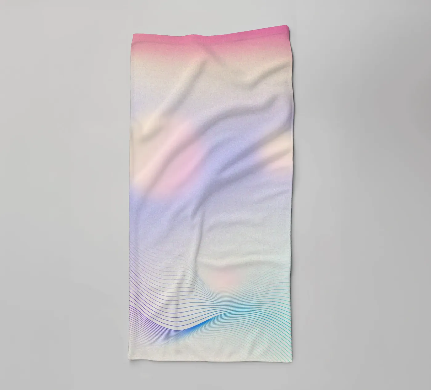 Fantasy gradient Handtuch von Happypatterns