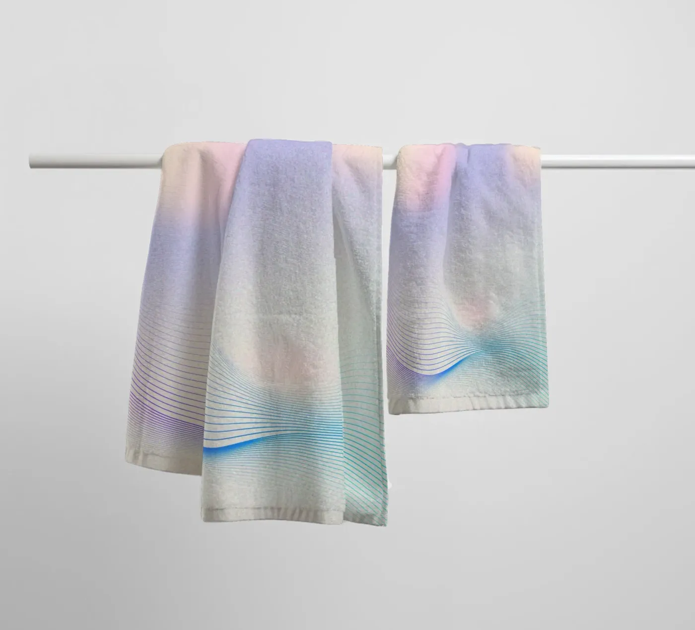 Fantasy gradient Handtuch von Happypatterns
