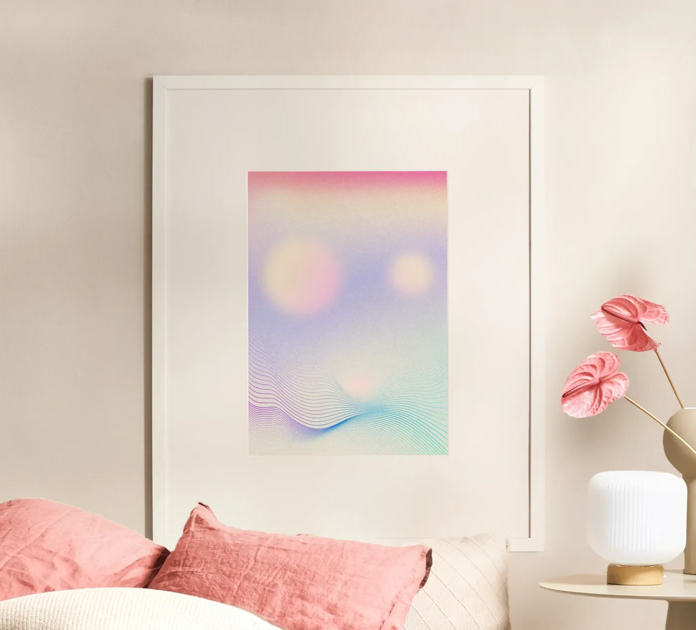 Fantasy gradient poster by Happypatterns