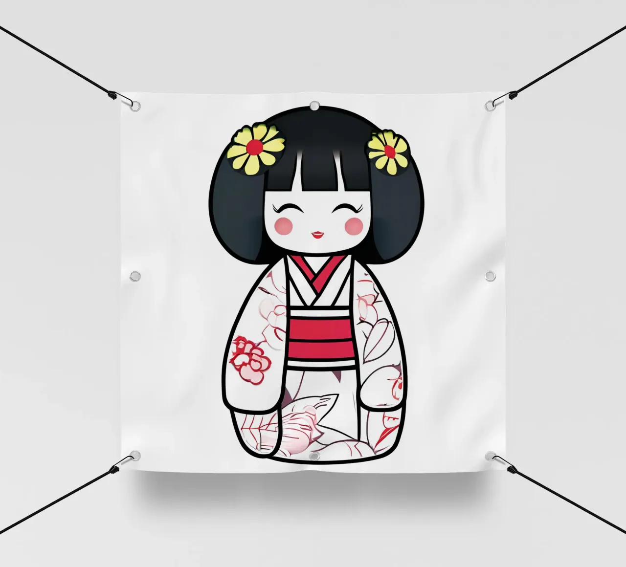 Piccola geisha 9 telo in pvc da Rezh creations