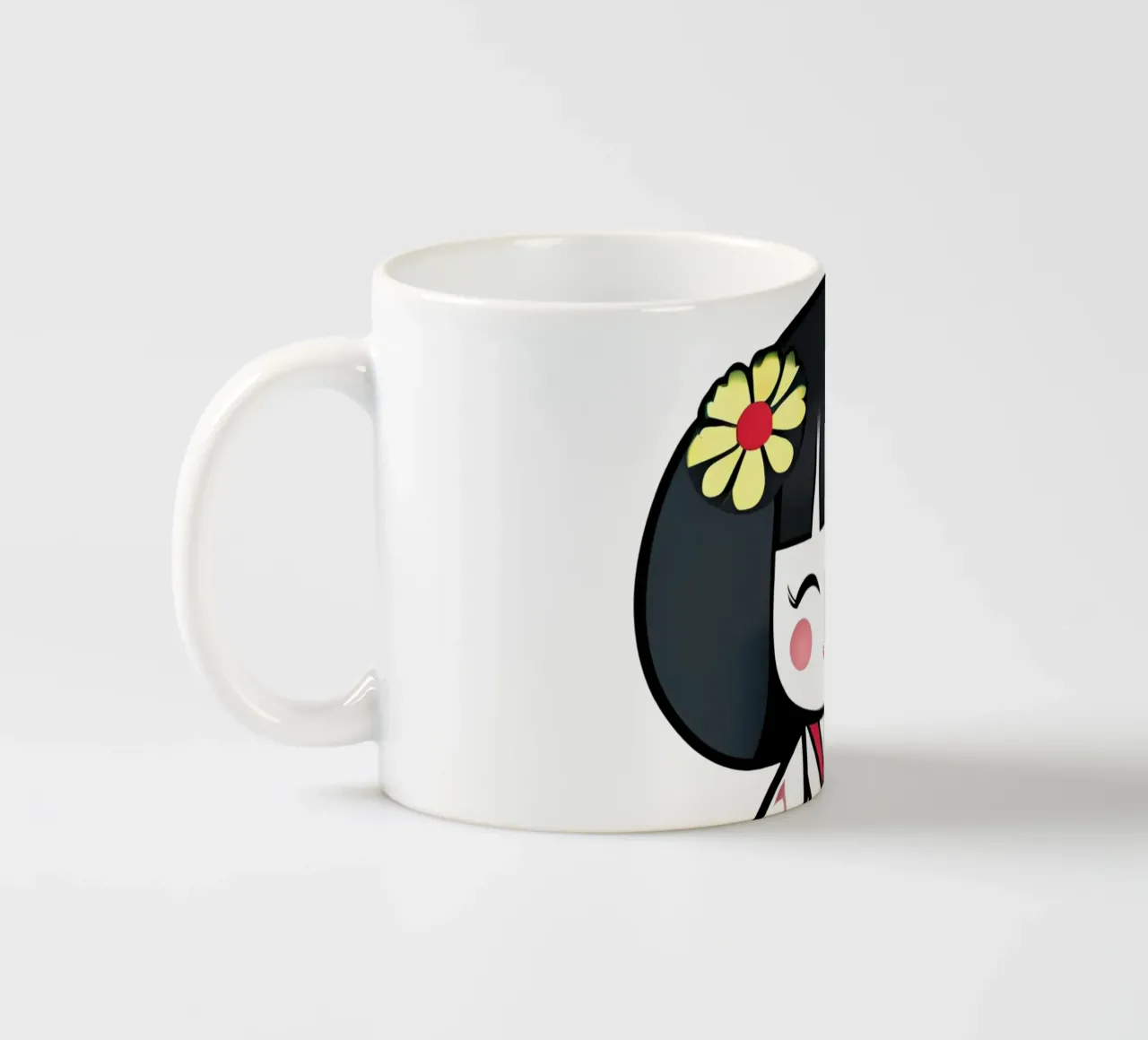 Piccola geisha 9 tazza in ceramica da Rezh creations