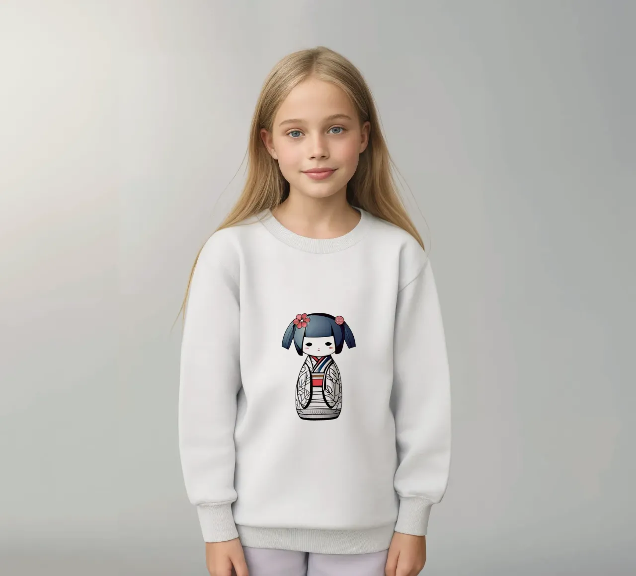 Piccola geisha 10 felpa bambino da Rezh creations