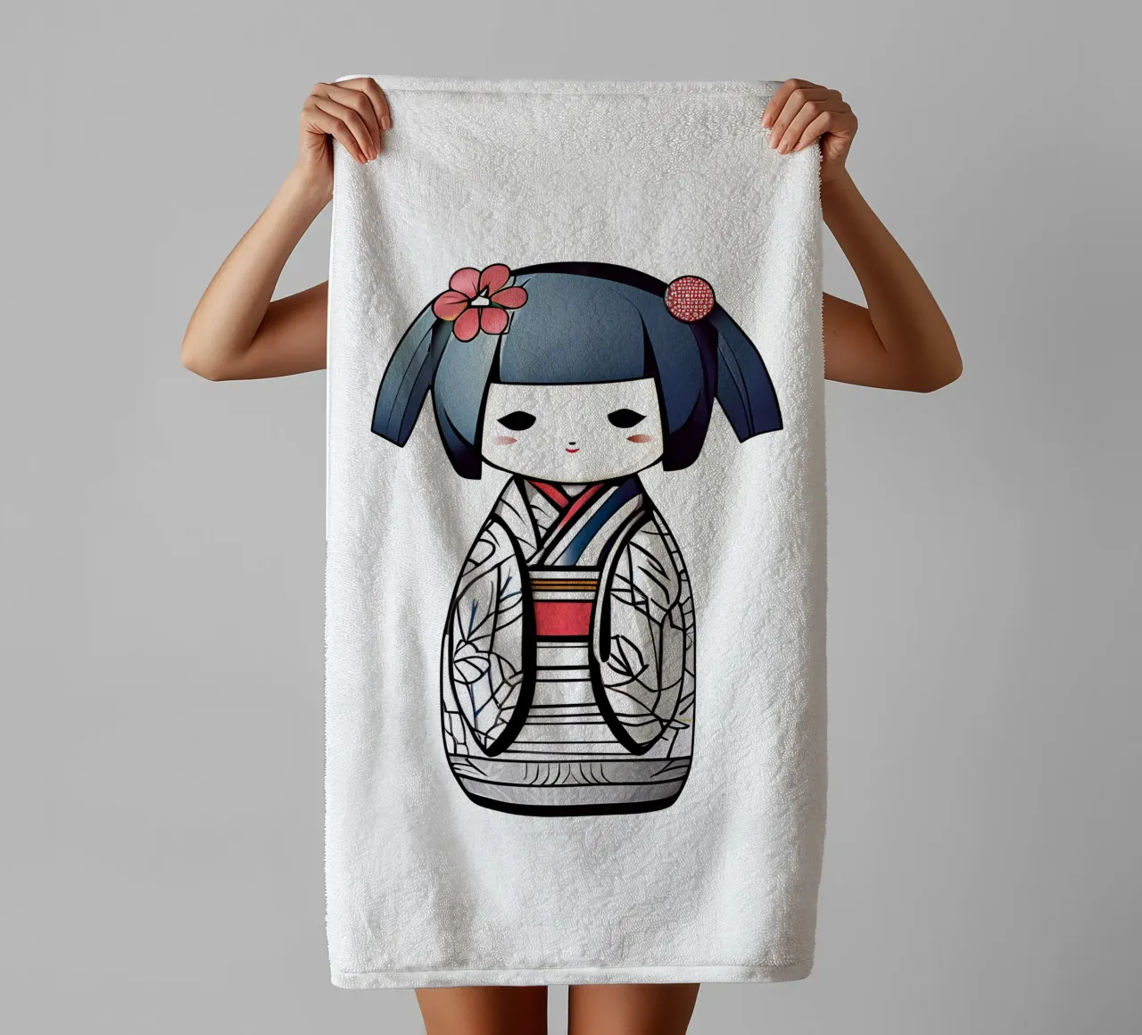 Piccola geisha 10 asciugamano da bagno da Rezh creations