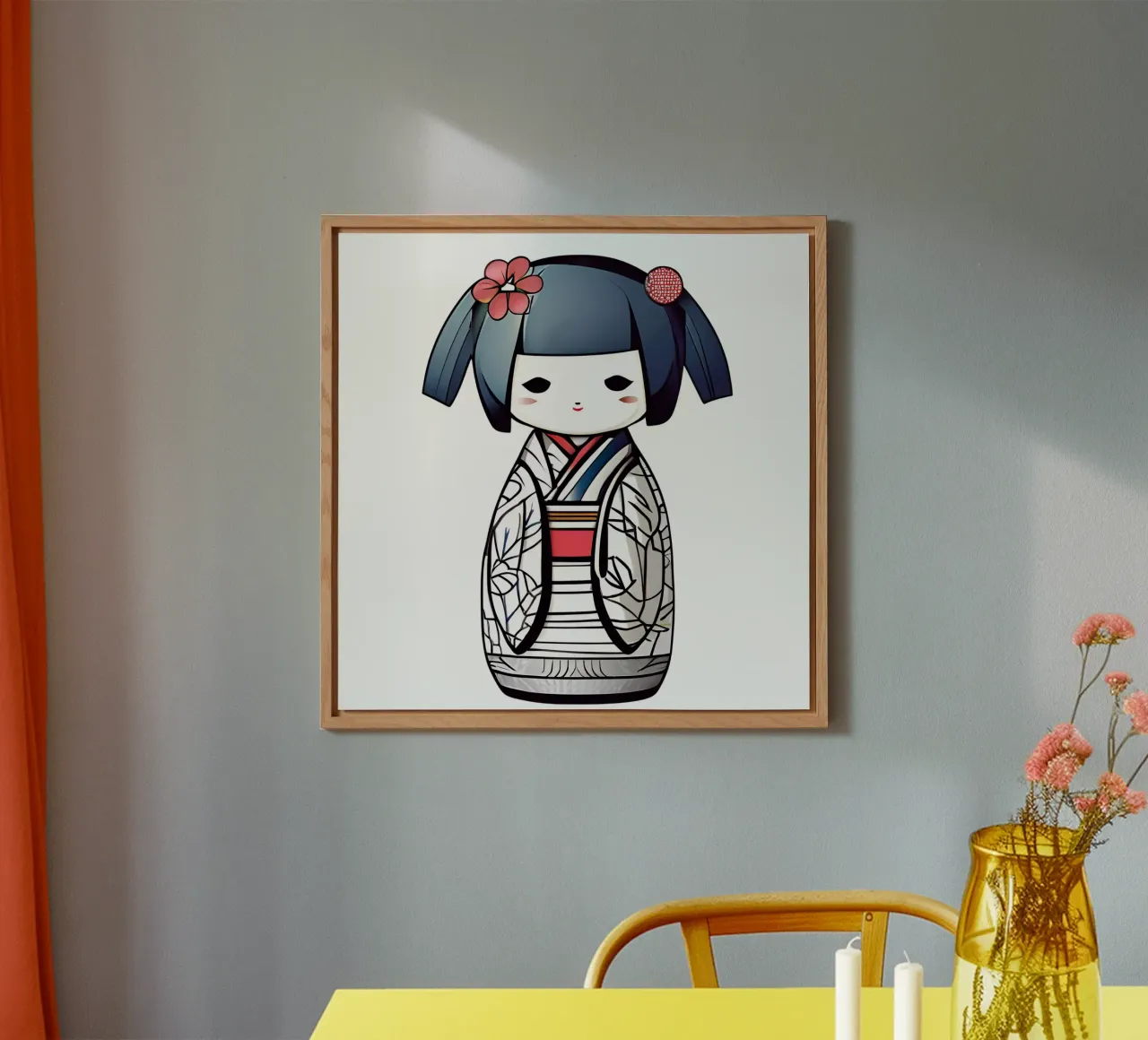 Piccola geisha 10 alluminio dibond da Rezh creations