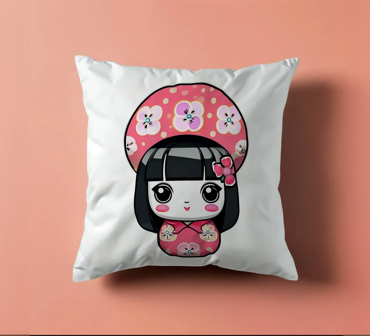Piccola geisha 11 cuscino da Rezh creations