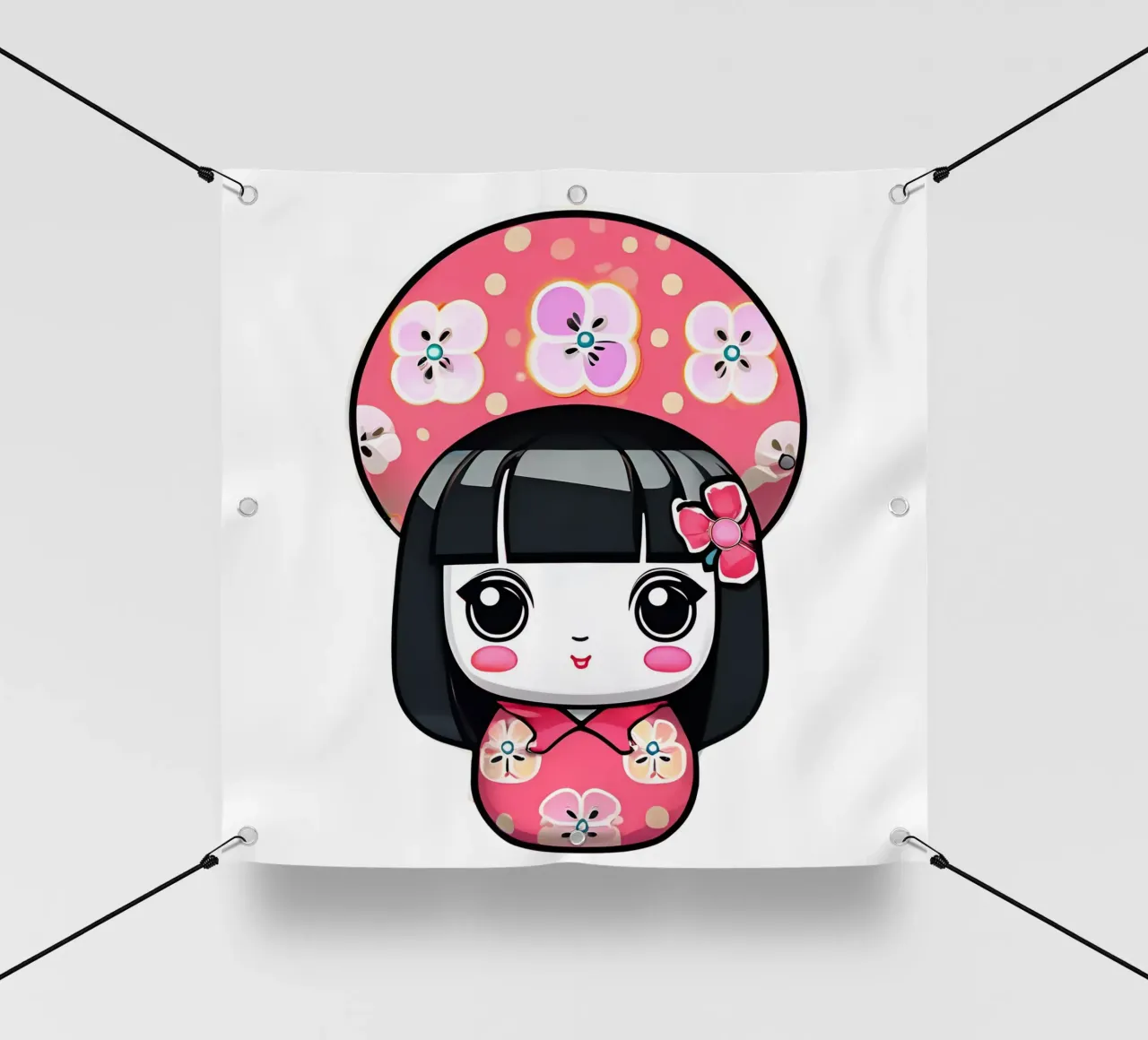 Piccola geisha 11 telo in pvc da Rezh creations