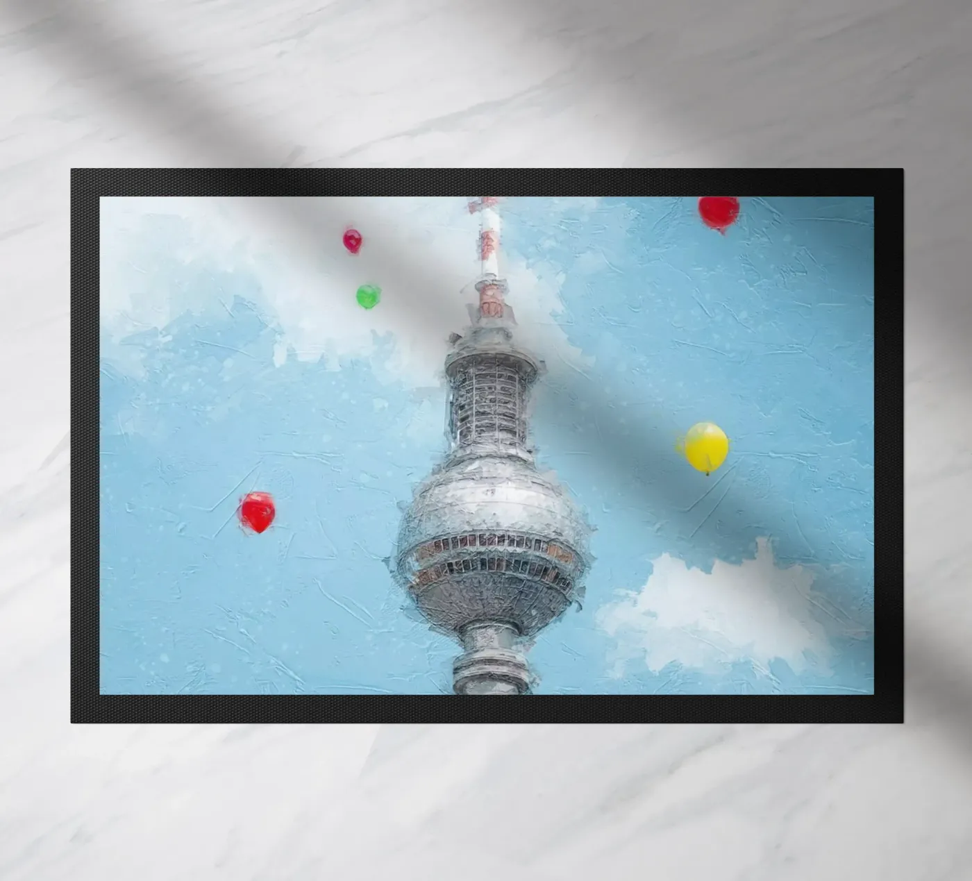Berlin Balloons deurmat van Amy & Kurt