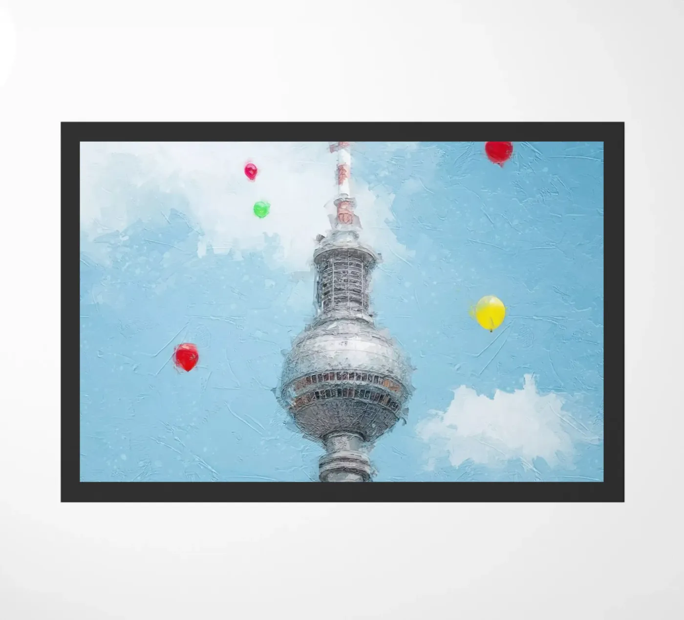Berlin Balloons deurmat van Amy & Kurt