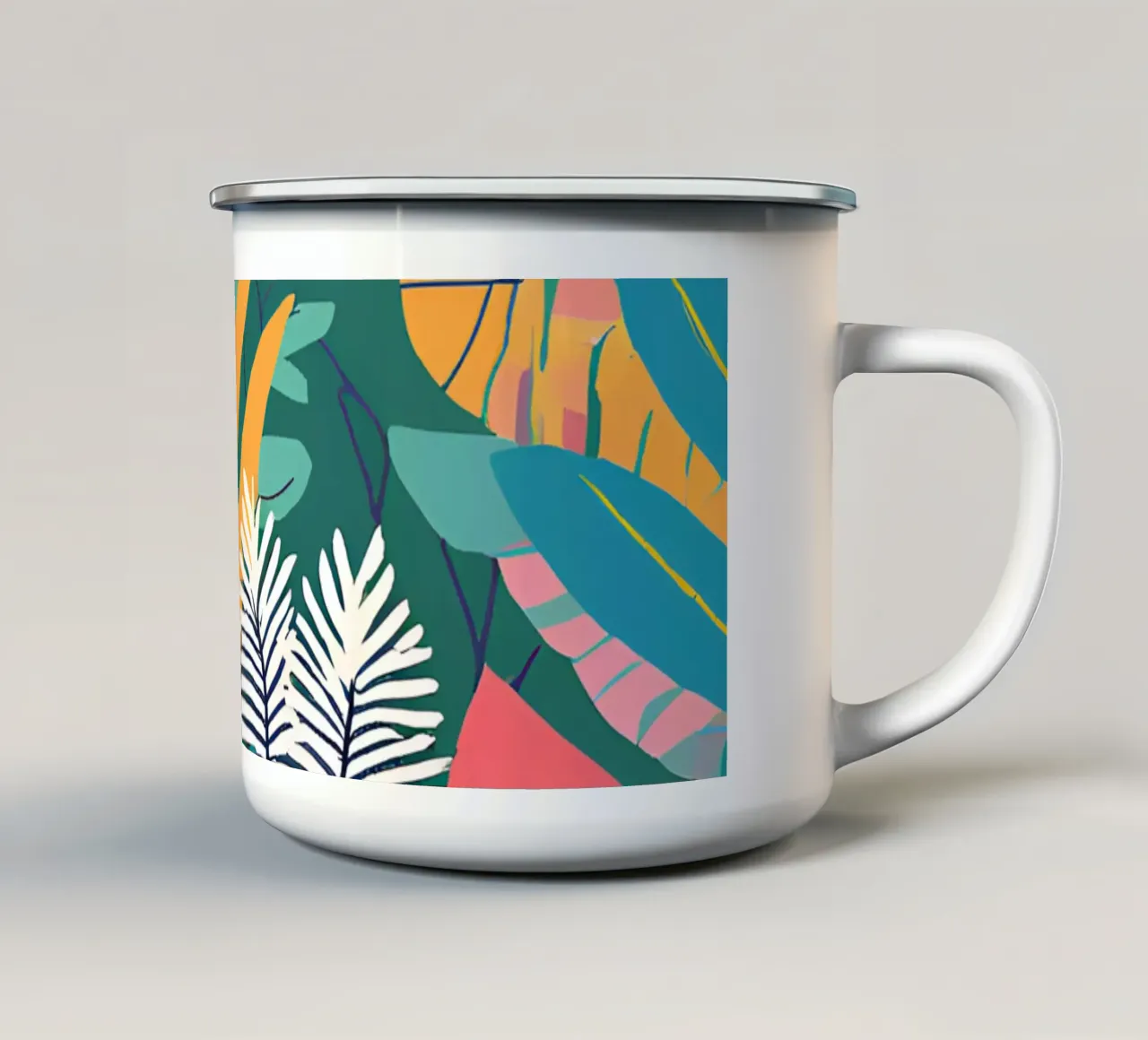 plantina 1 tazza in smalto da Rezh creations
