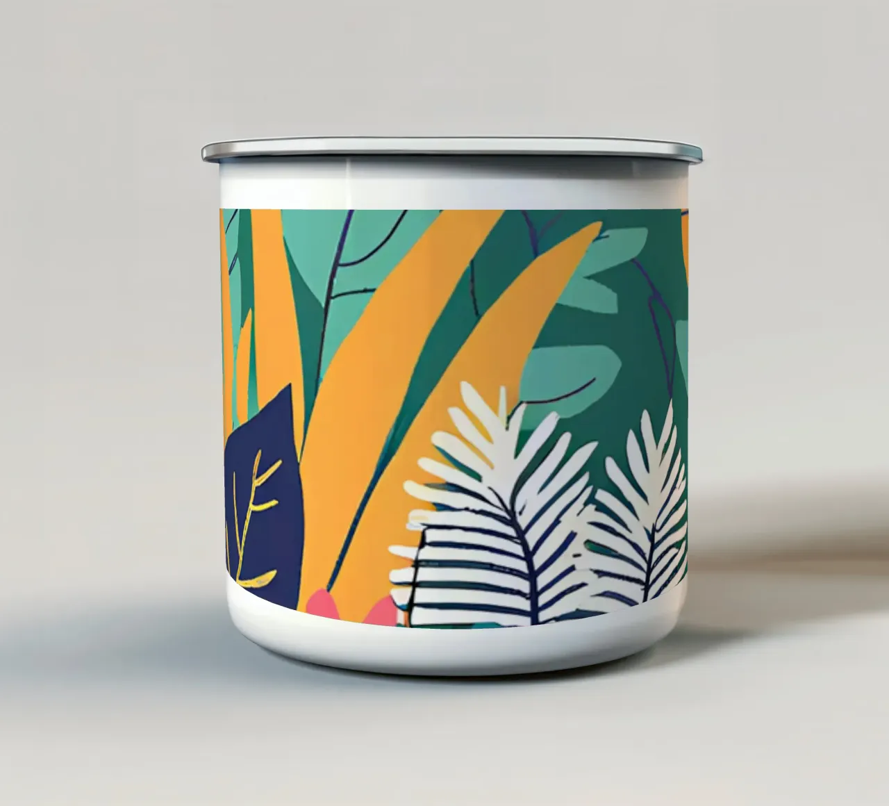 plantina 1 tazza in smalto da Rezh creations