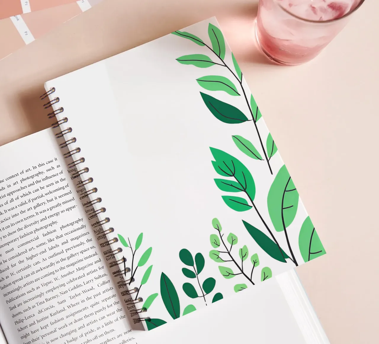 plantin 2 spiral notebook by Rezh creations