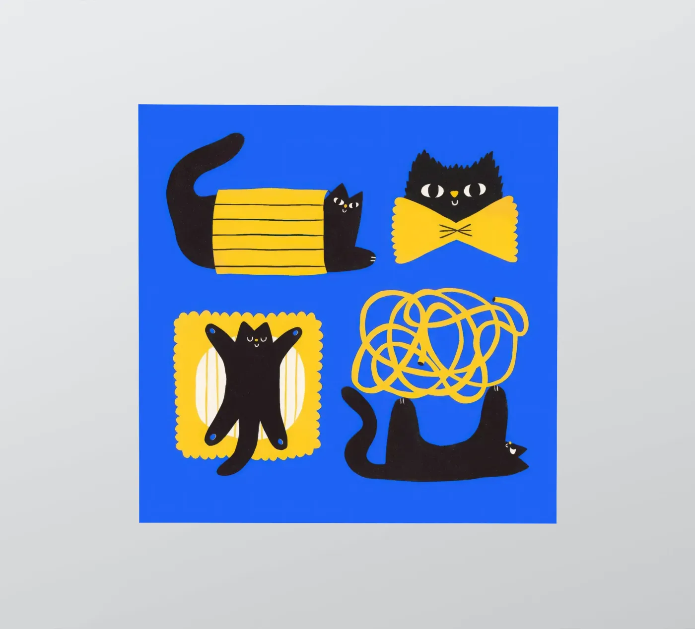 Cat-Paste Sticker von children world