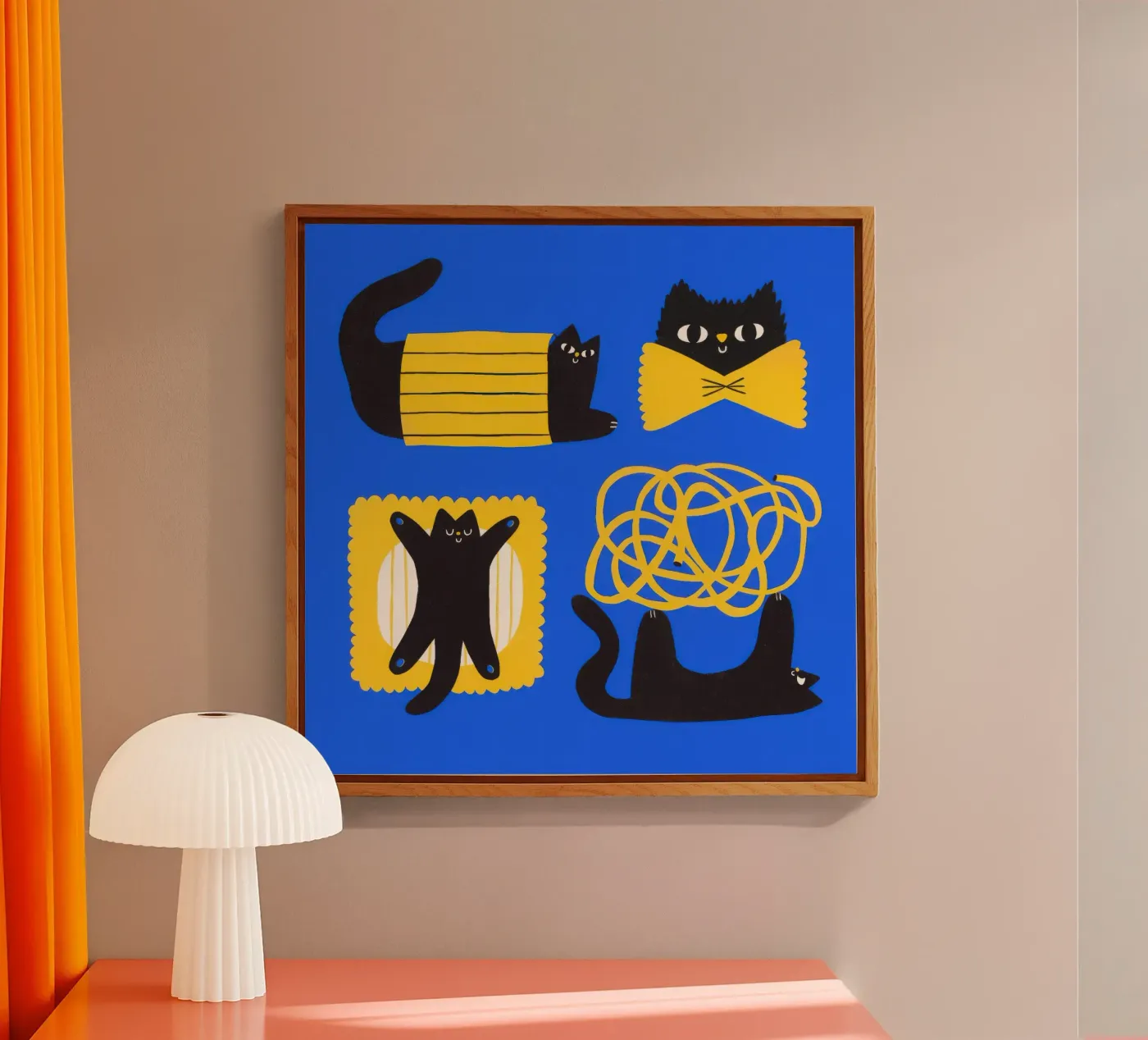 Pasta Cat plexiglass da children world